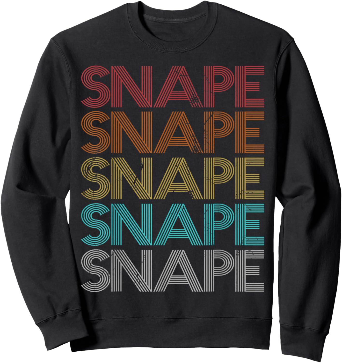 Retro Vintage Snape Sweatshirt - Sweatshirt | Black