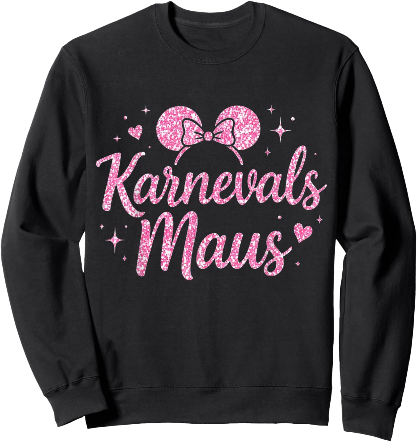 Carnival Mouse Cute Fancy Dress Motif and Children Sweatshirt - Sweatshirt | Black