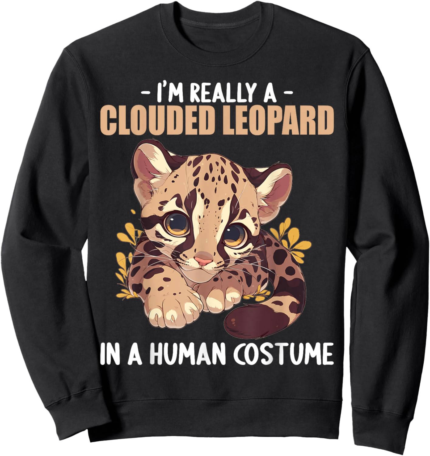 Clouded Leopards Clouded Leopard Sweatshirt - Sweatshirt | Black