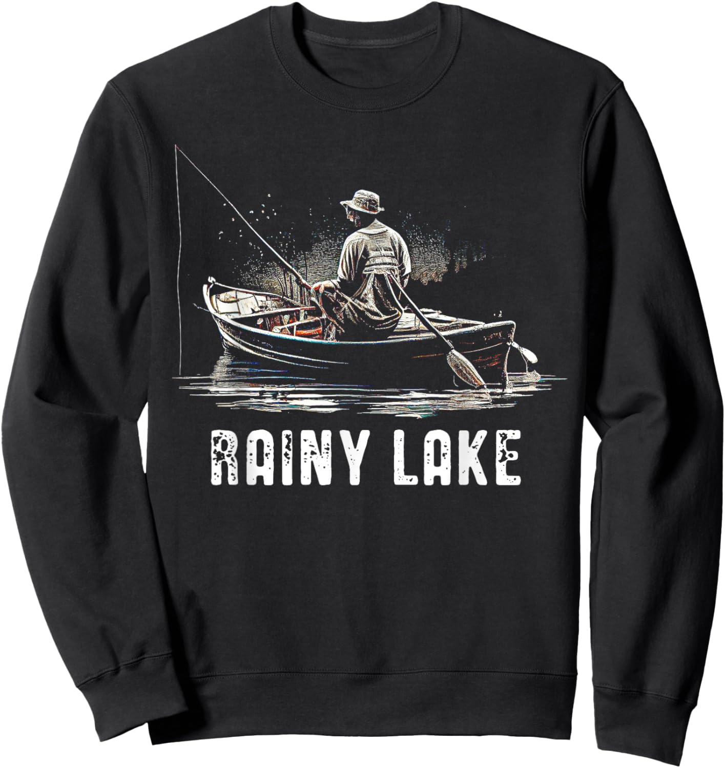 Rainy Lake Sweatshirt - Sweatshirt | Black