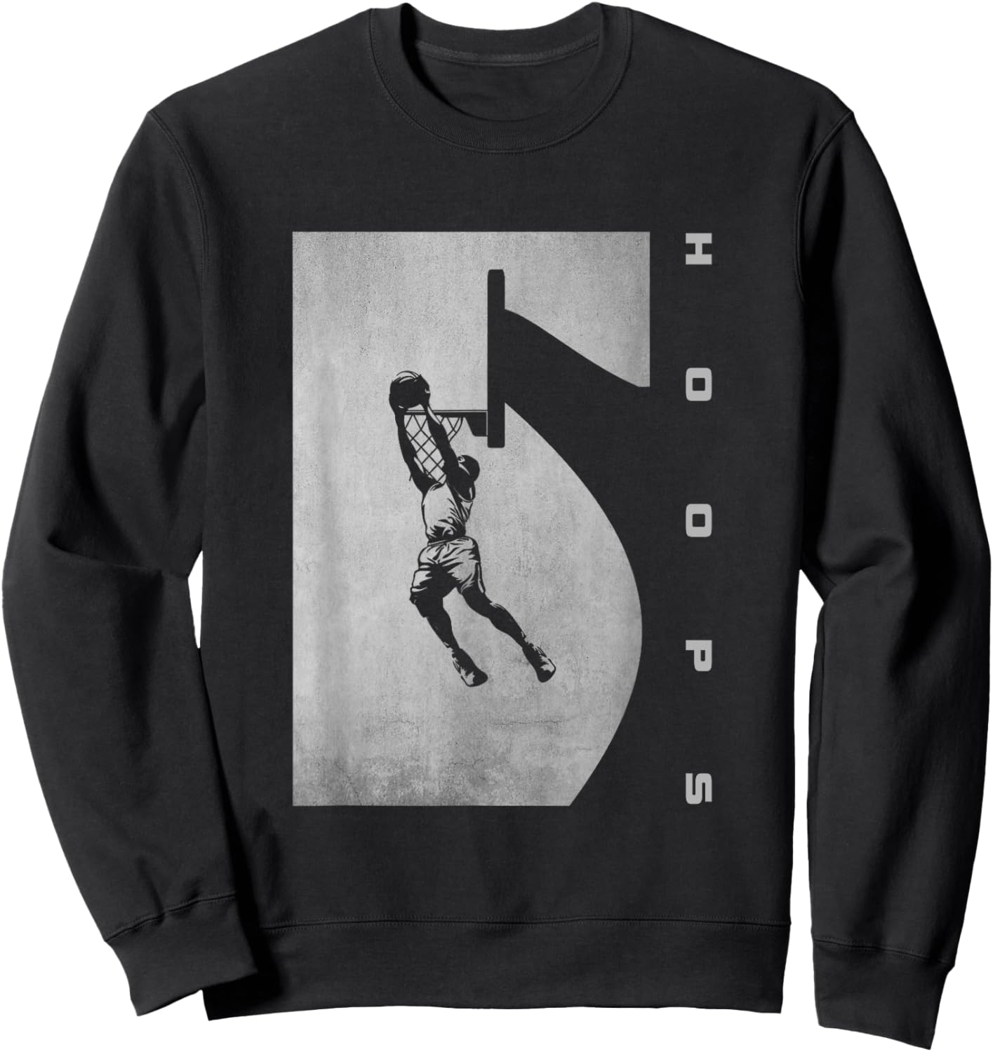 Basketball Clothing - Basketball Sweatshirt - Sweatshirt | Black