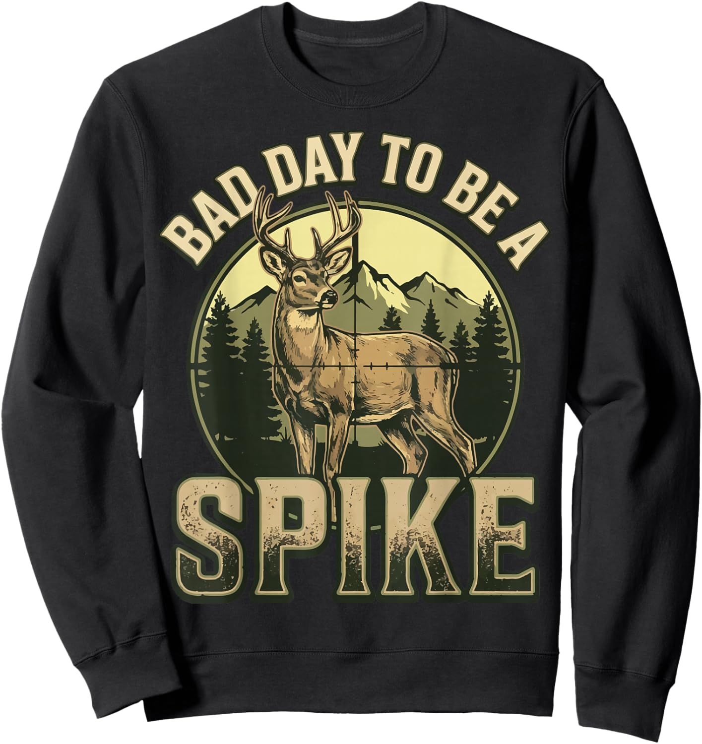 Bad Day to Be A Spike Sweatshirt - Sweatshirt | Black