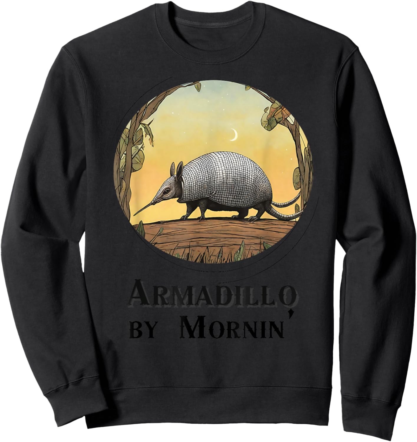 Armadillo by Morning Sweatshirt - Sweatshirt | Black