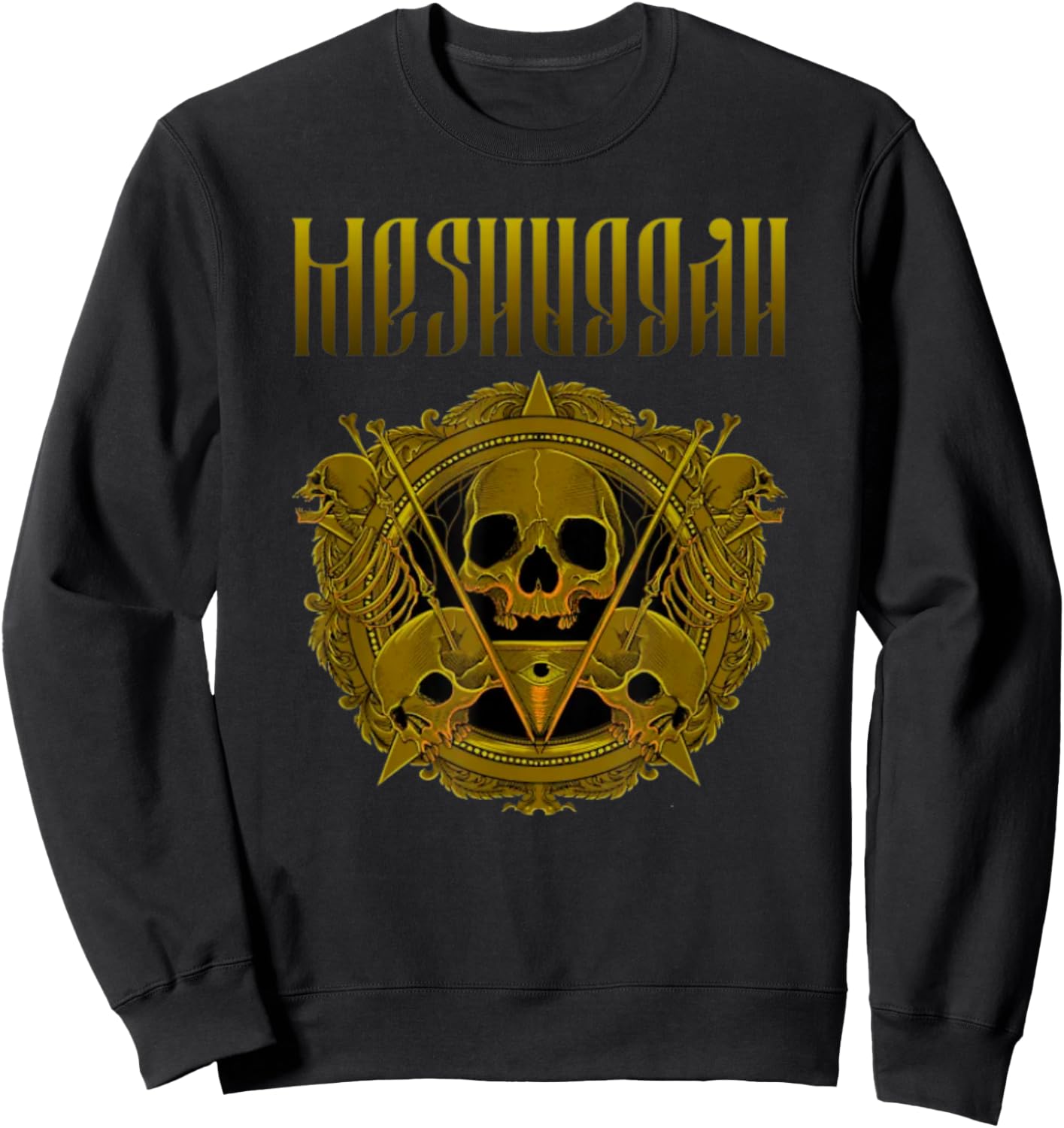 Meshuggah New Graphic Design Gifts - Meshuggah Sweatshirt - Sweatshirt | Black