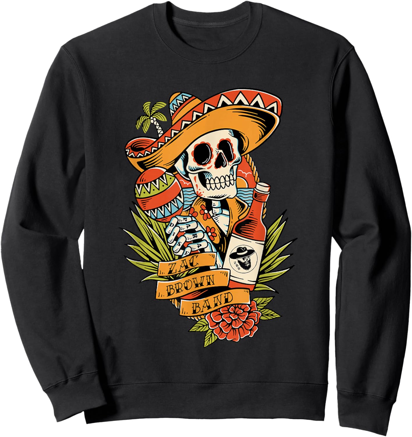 Skeleton Sweatshirt - Sweatshirt | Black