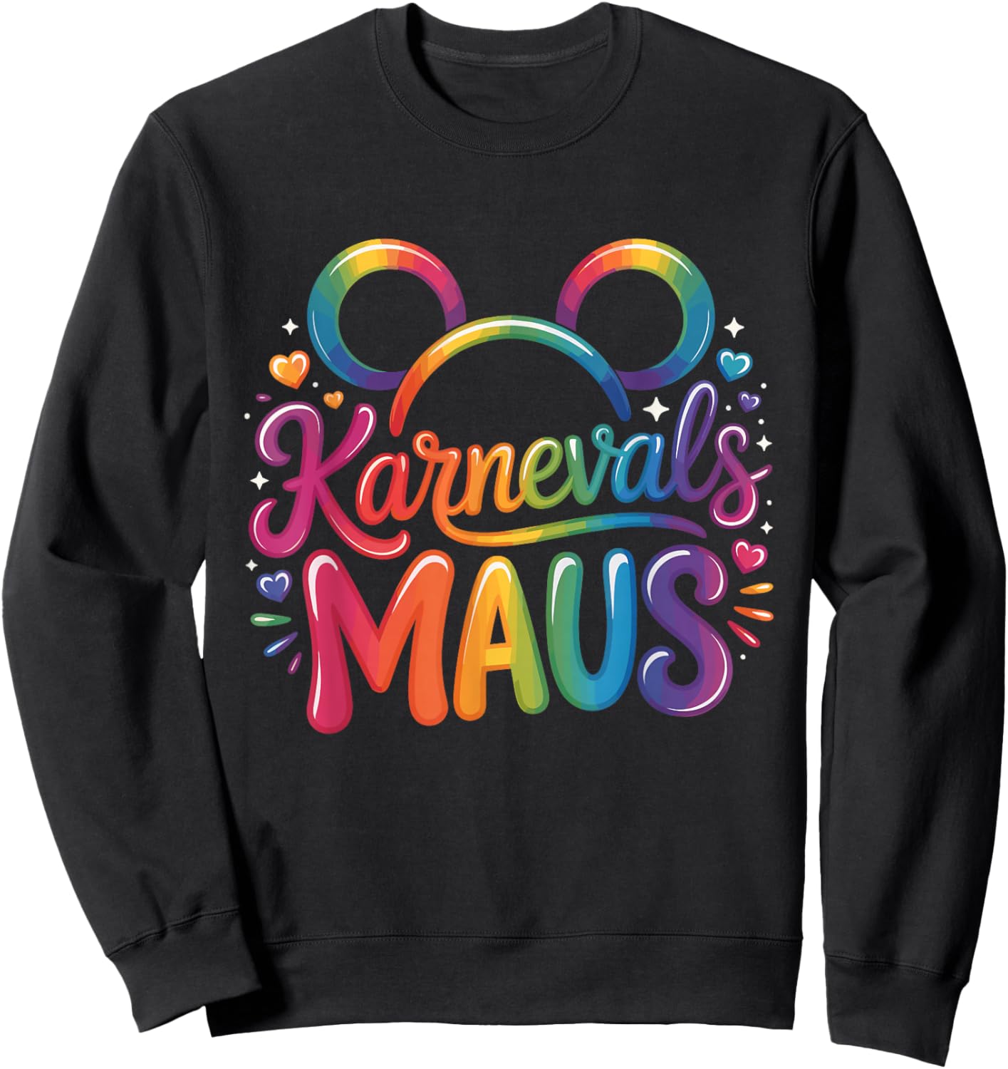 Carnival Mouse Carnival Cologne For Cologne Alaaf Carnival Mouse Sweatshirt - Sweatshirt | Black