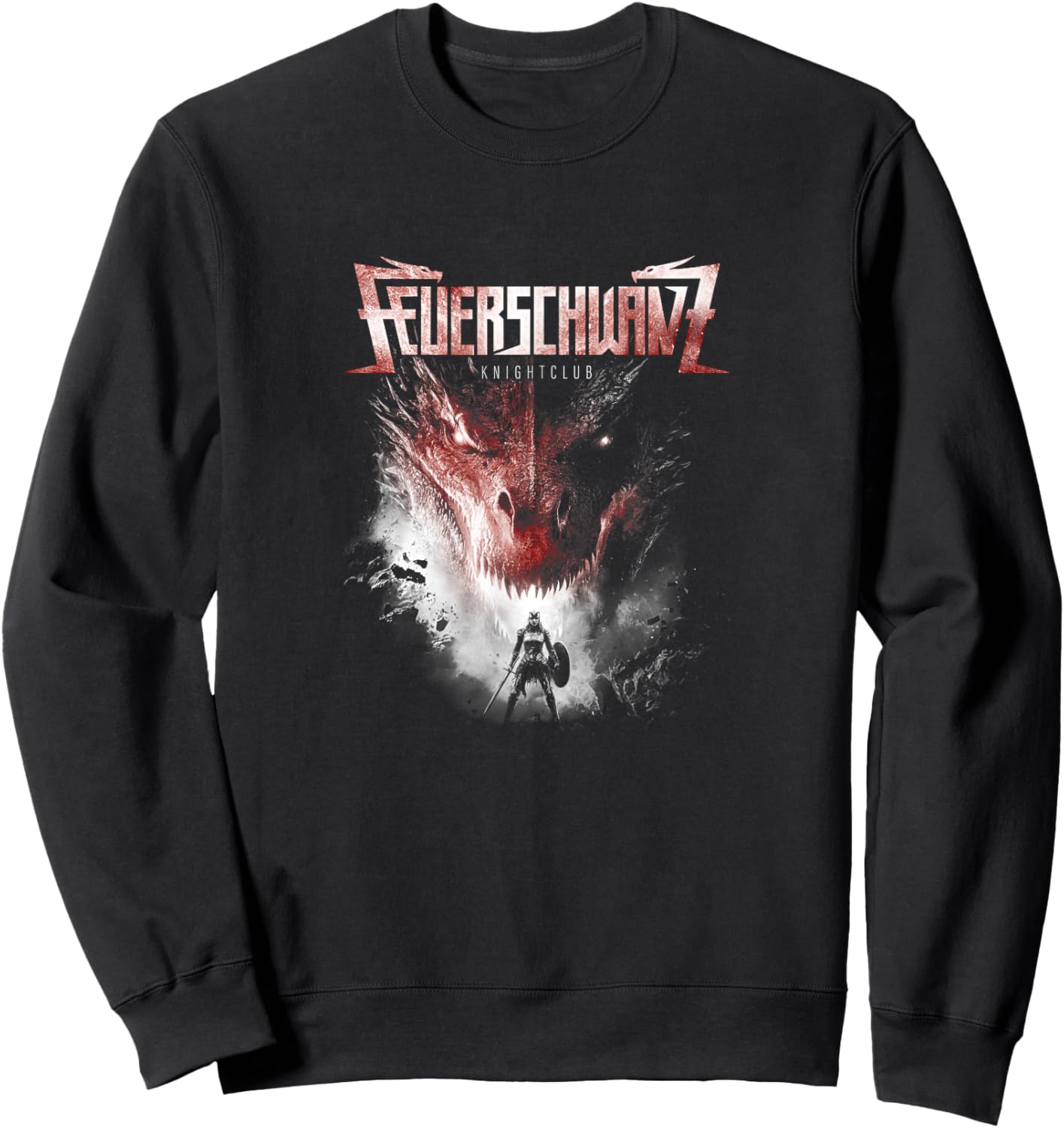 Knightclub , black, S Sweatshirt - Sweatshirt | Black