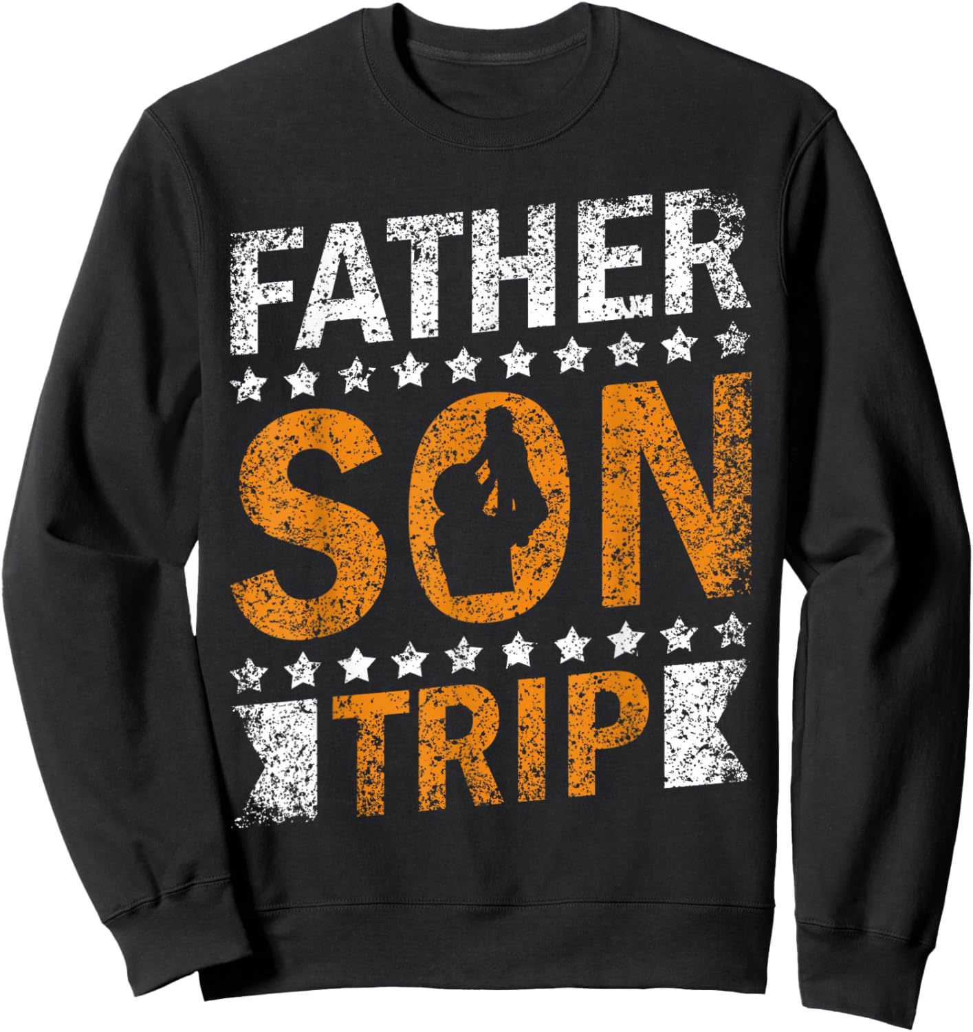 Father Son Trip Father's Day Dad Sons Matching Father Son Sweatshirt - Sweatshirt | Black