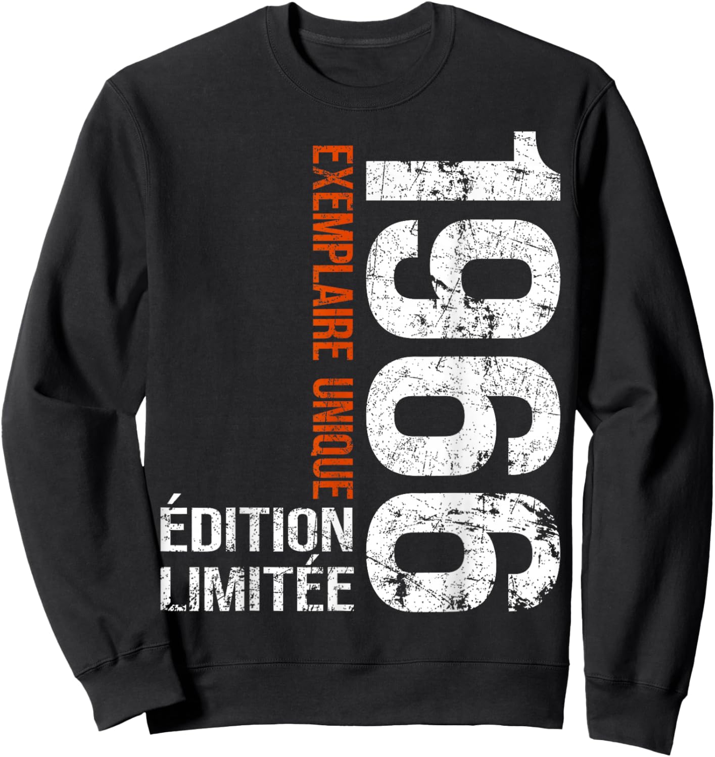 Vintage 1966 Gift 60 Years Man Birthday Humour Sweatshirt - Sweatshirt | Black