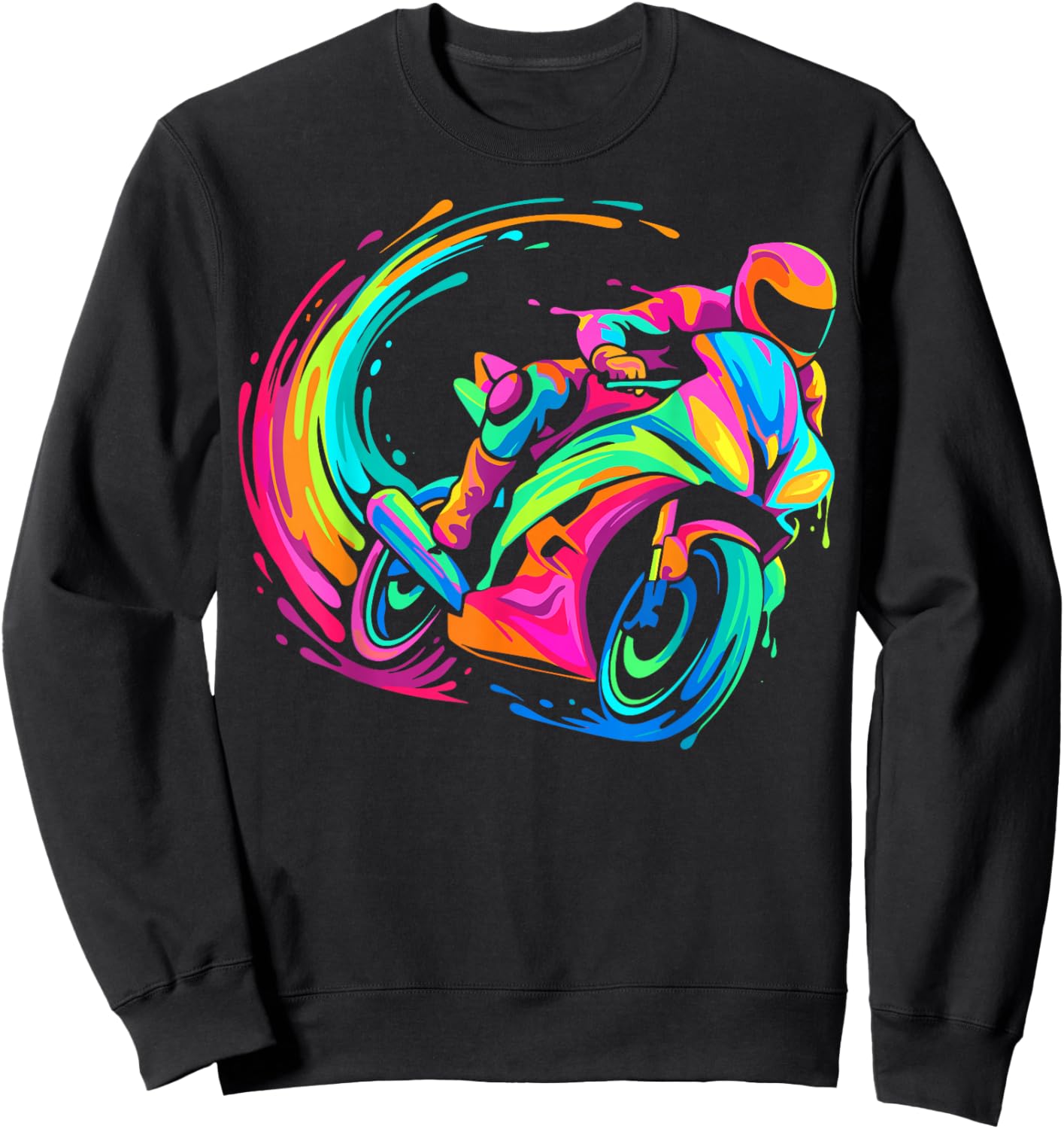 Man Biker 2026 Sweatshirt - Sweatshirt | Black