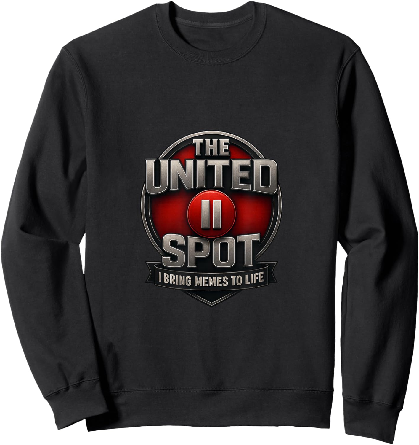The United Spot Sweatshirt - Sweatshirt | Black