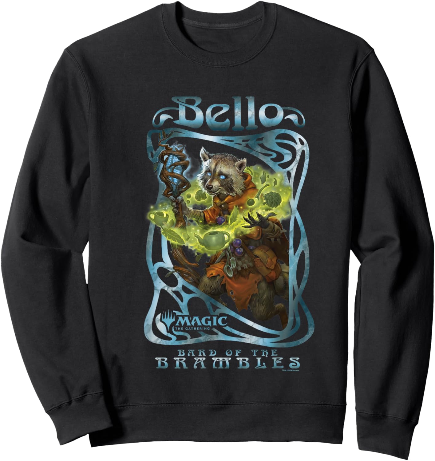 Magic: The Gathering Bello Bard Of The Brambles Vintage Sweatshirt - Sweatshirt | Black