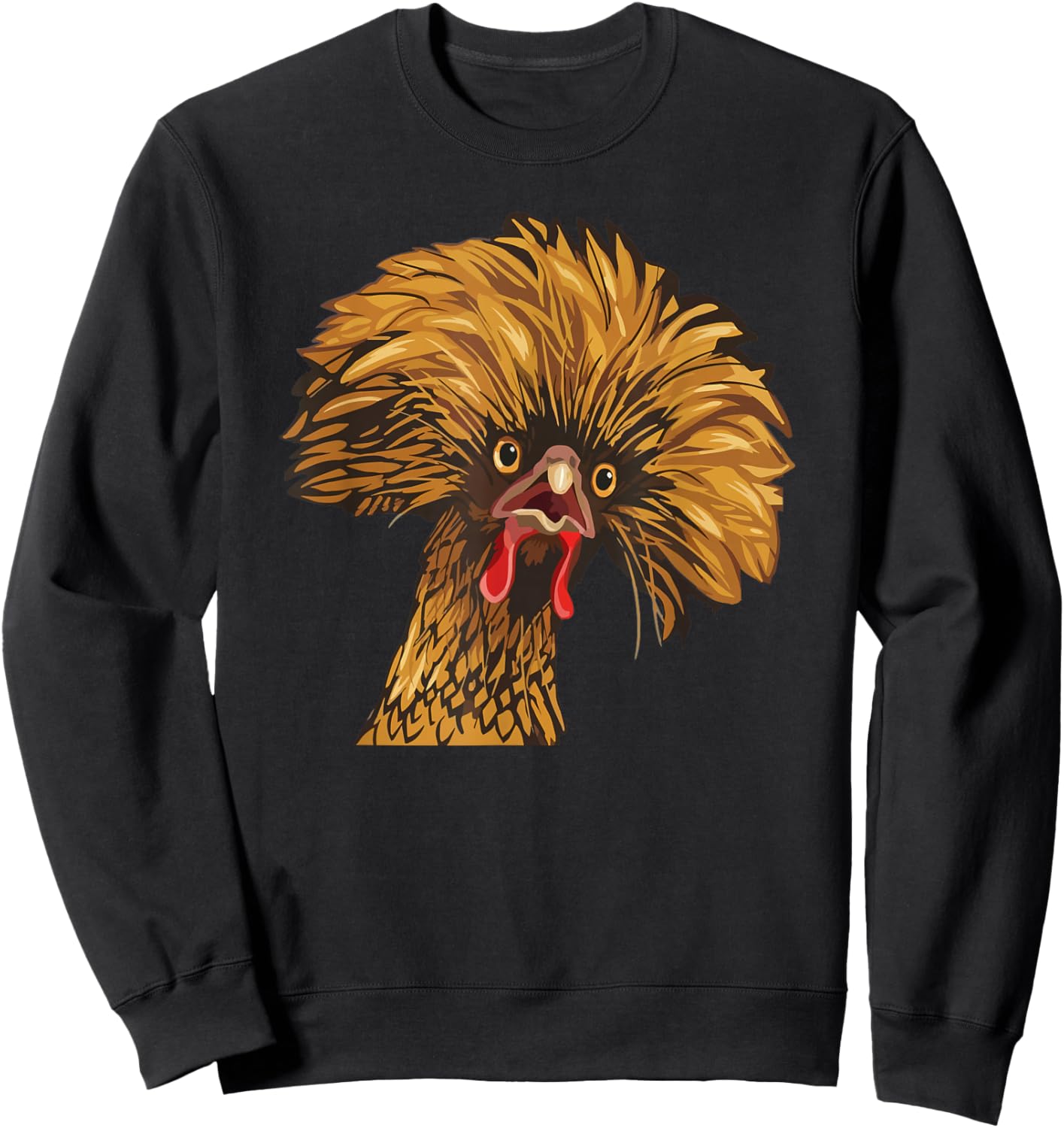 Polish Chicken Lover Polish Chicken Owner Polish Chicken Mom Sweatshirt - Sweatshirt | Black