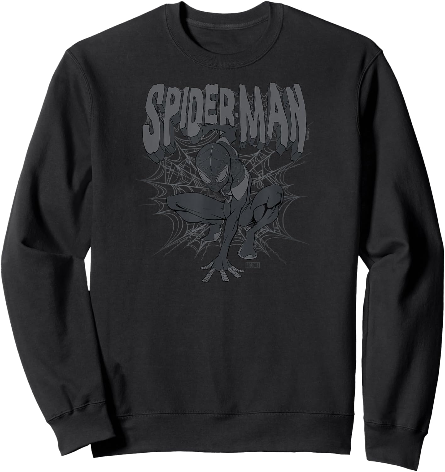 Spider-Man - Dark Monochrome Sweatshirt - Sweatshirt | Black