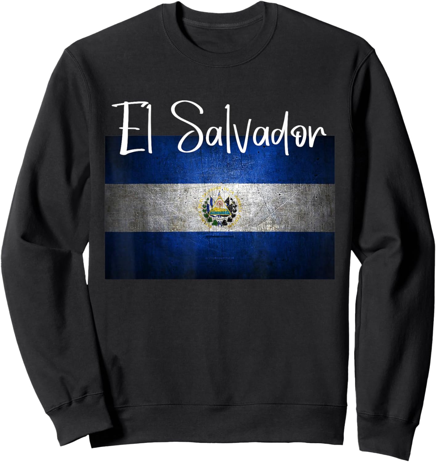EL Salvador Flag Shirt EL Salvador Karte Salvador für Damen Sweatshirt - Sweatshirt | Black