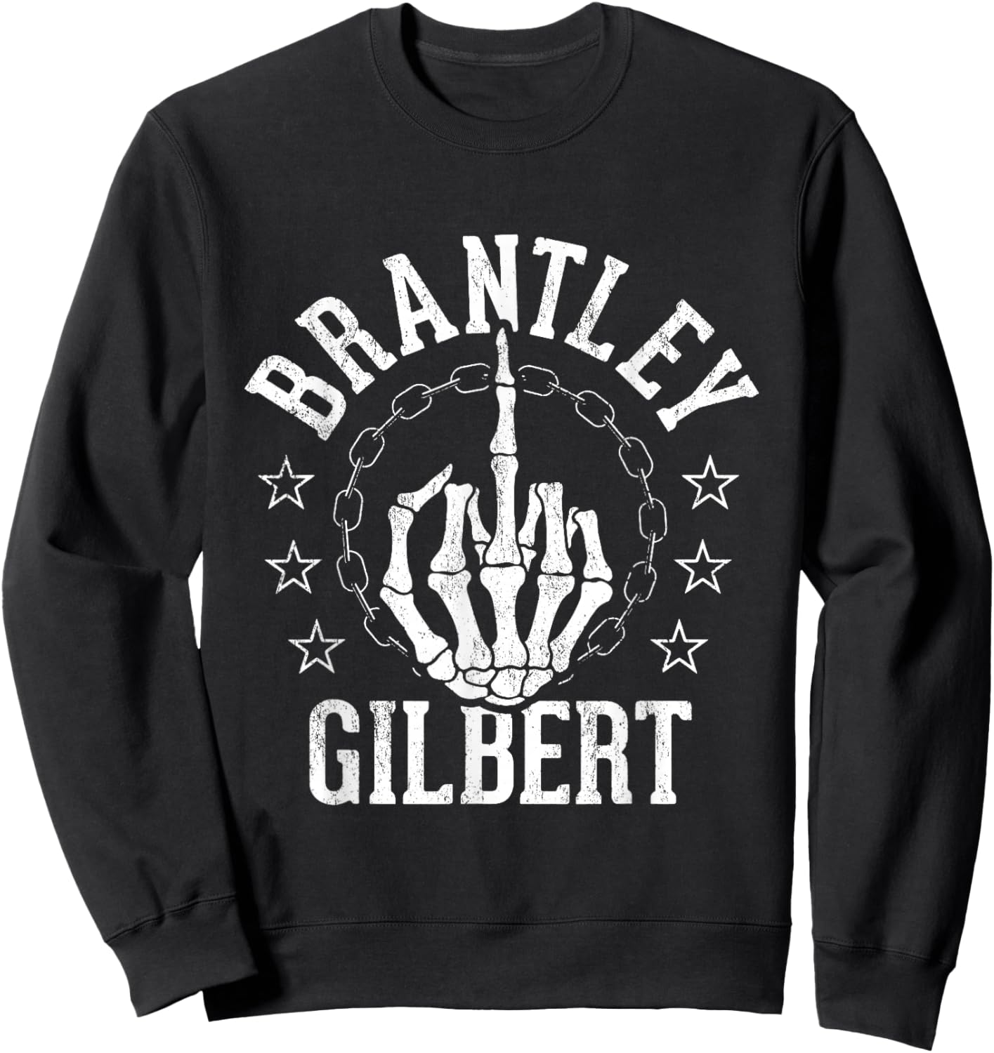 Brantley Gilbert - Middle Finger Sweatshirt - Sweatshirt | Black