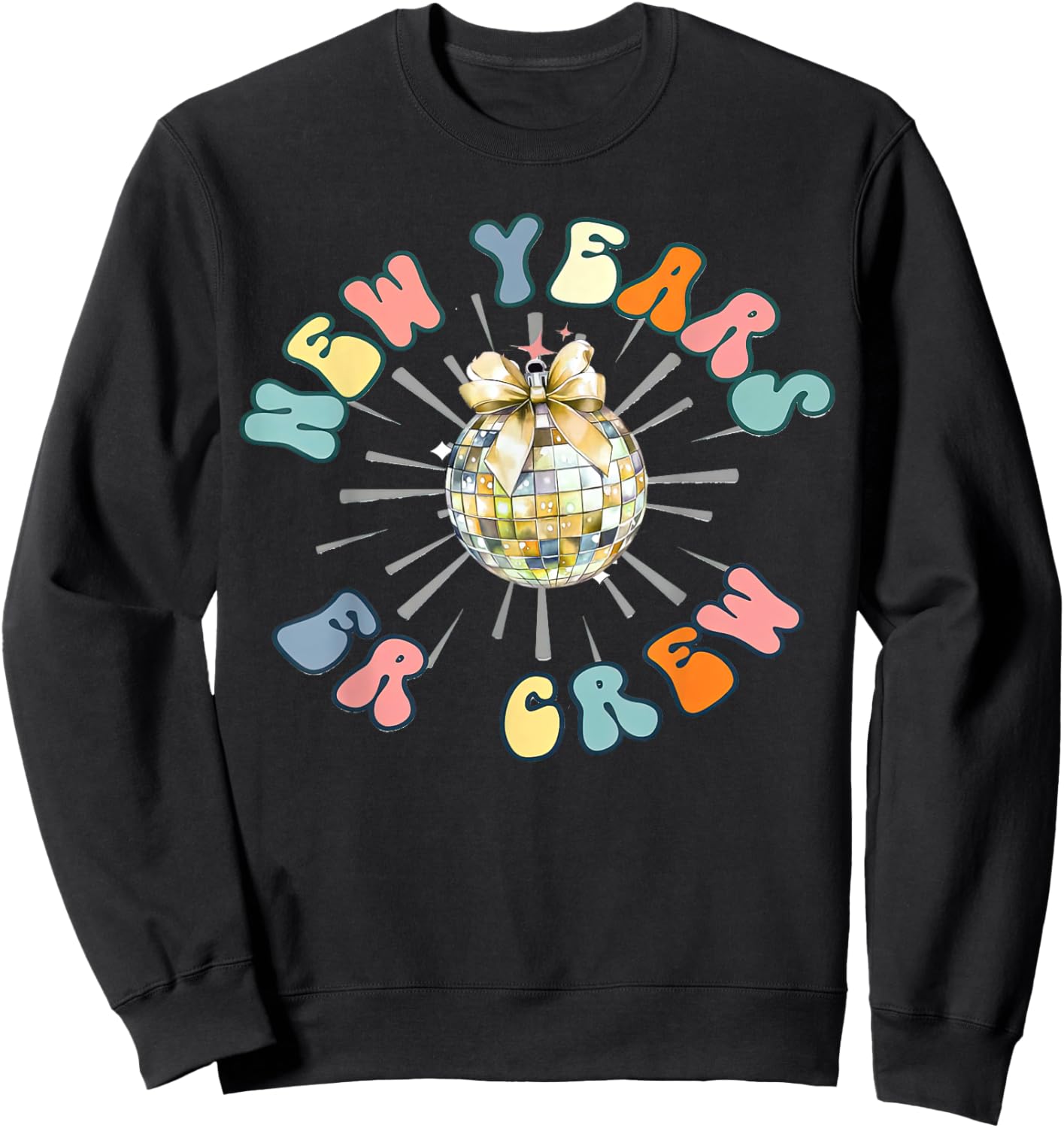 Happy New Years ER Nurses, ER Staff New Years Emergency Room Sweatshirt - Sweatshirt | Black