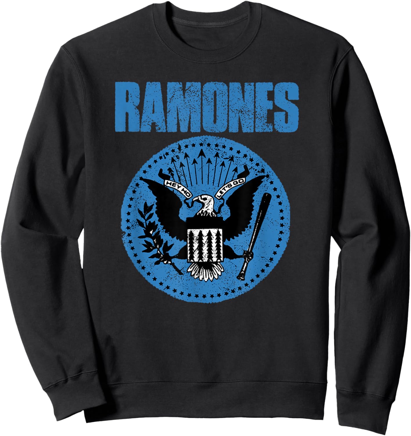 Ramones Blue Seal Sweatshirt - Sweatshirt | Black