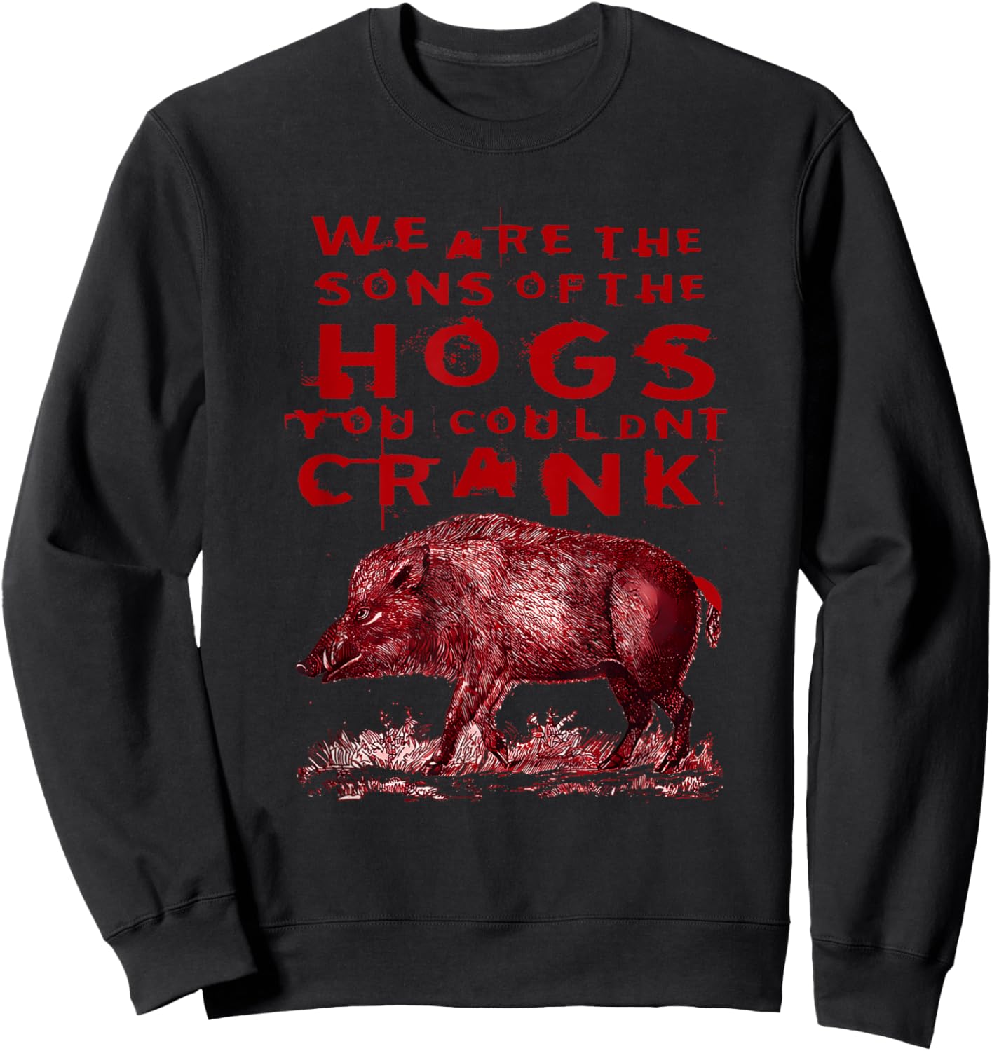 Funny design Sweatshirt - Sweatshirt | Black