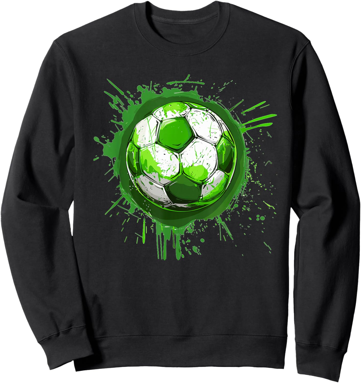 Aesthetic Soccer Sweatshirt - Sweatshirt | Black