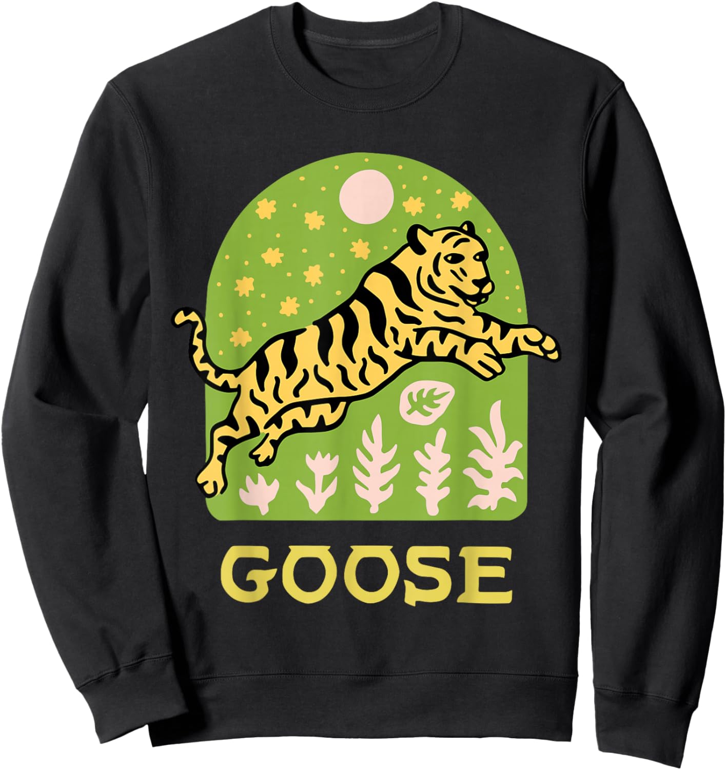 Goose Tiger Sweatshirt - Sweatshirt | Black