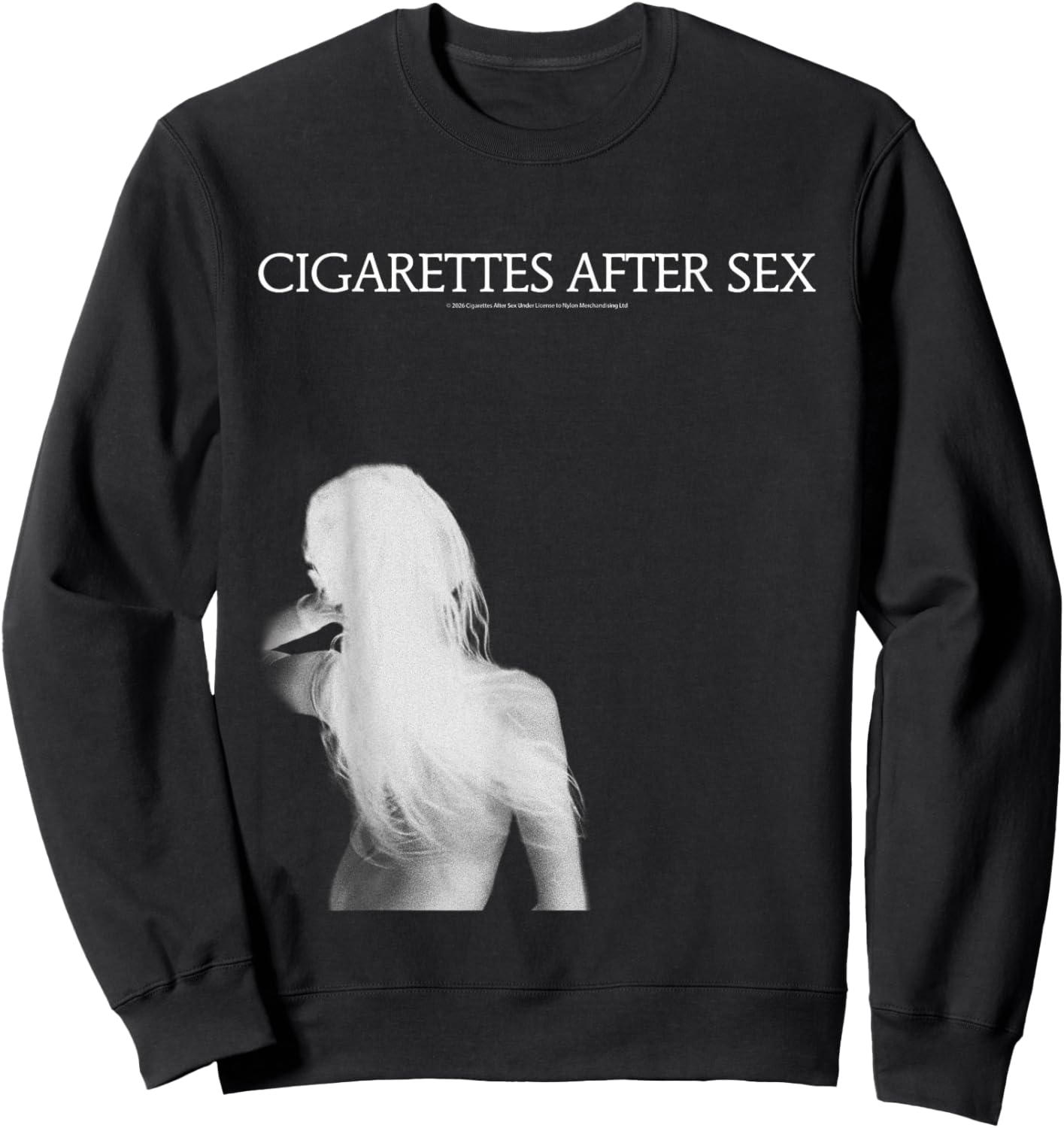 Official Cigarettes After Sex Baby Blue Movie Dream Pop Band Sweatshirt - Sweatshirt | Black