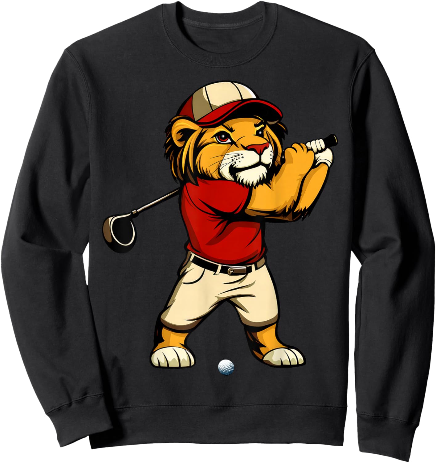 Golf Lions Sweatshirt - Sweatshirt | Black