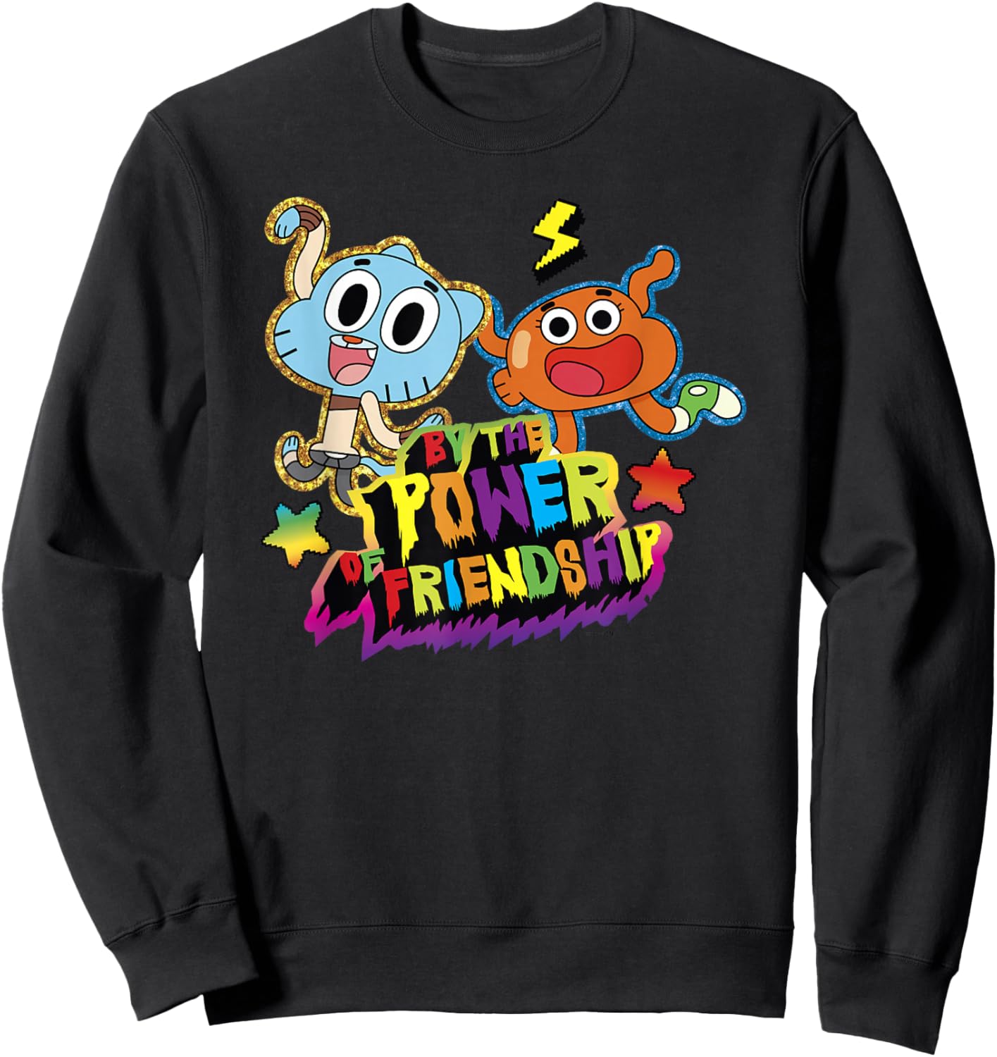 The Amazing World of Gumball by The Power of Friendship Sweatshirt - Sweatshirt | Black