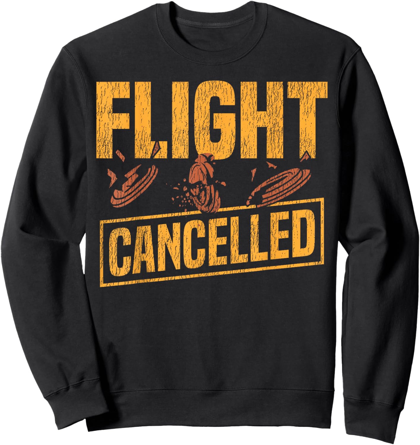 Shotgun Skeet Trap Clay Pigeon Shooting Retro Vintage Flight Sweatshirt - Sweatshirt | Black