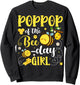PopPop of The Bee-Day Girl Birthday Party Matching Family T-Shirt - T-Shirt | Black