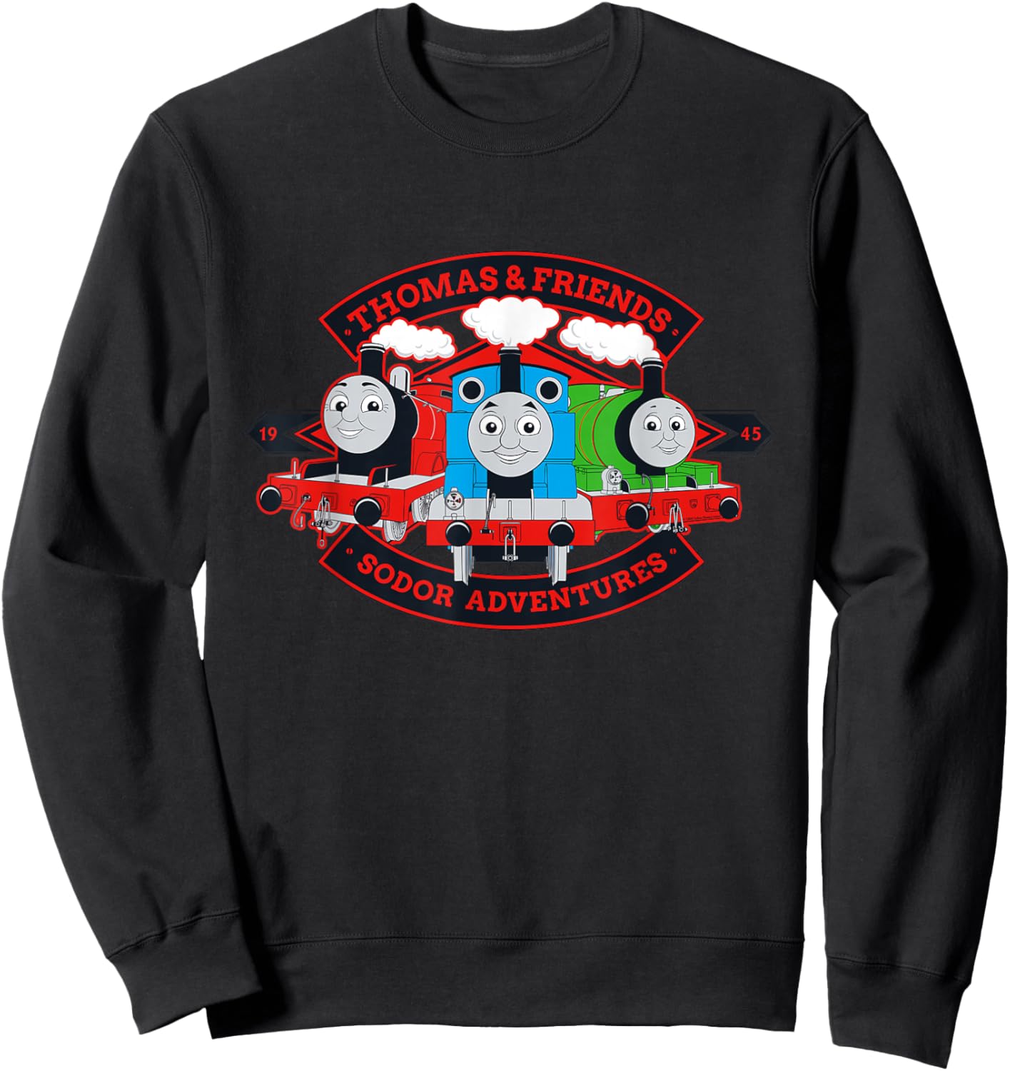 Thomas & Friends Sodor Adventures Sweatshirt - Sweatshirt | Black