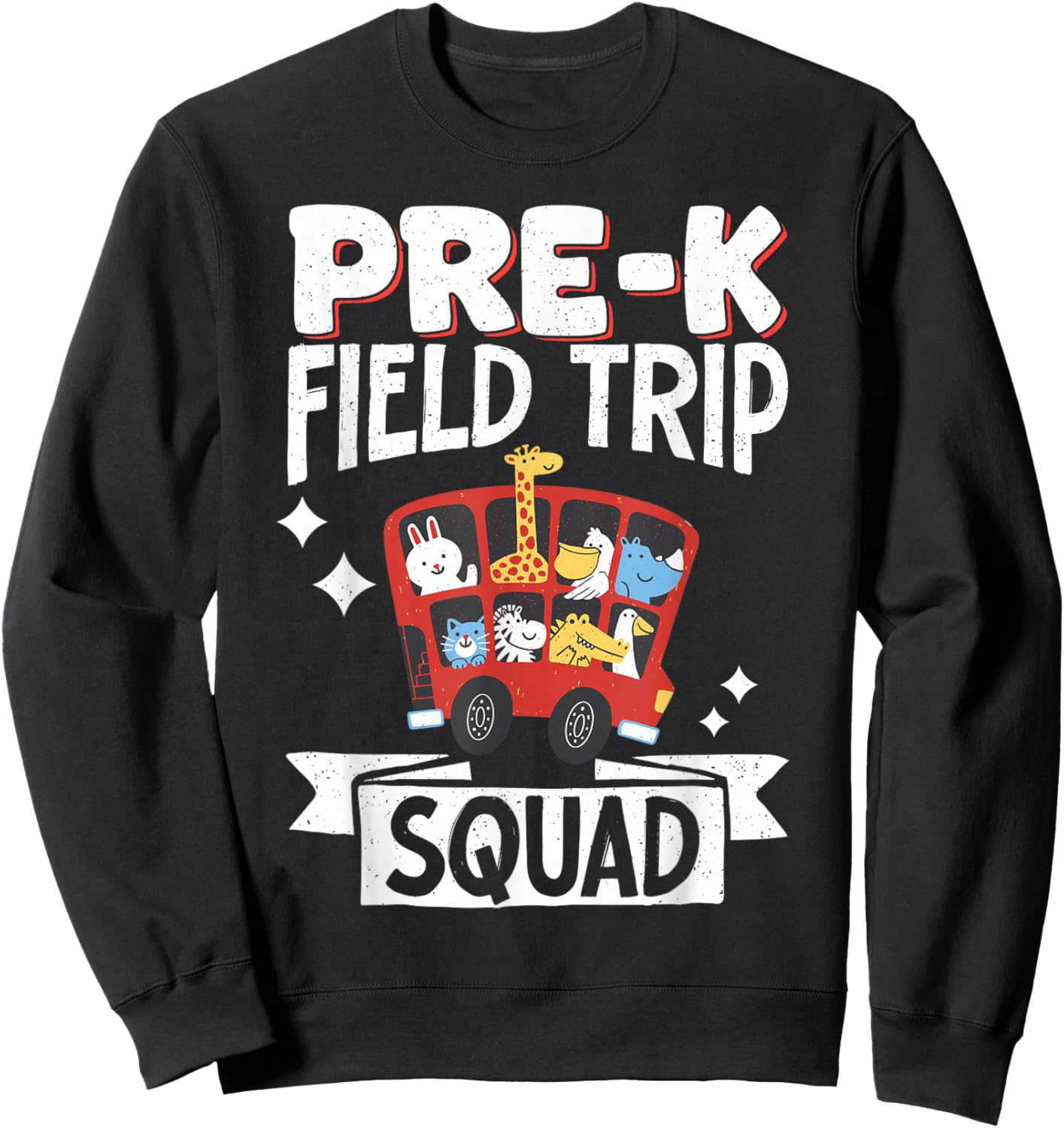 Pre-K Field Trip Squad Sweatshirt - Sweatshirt | Black