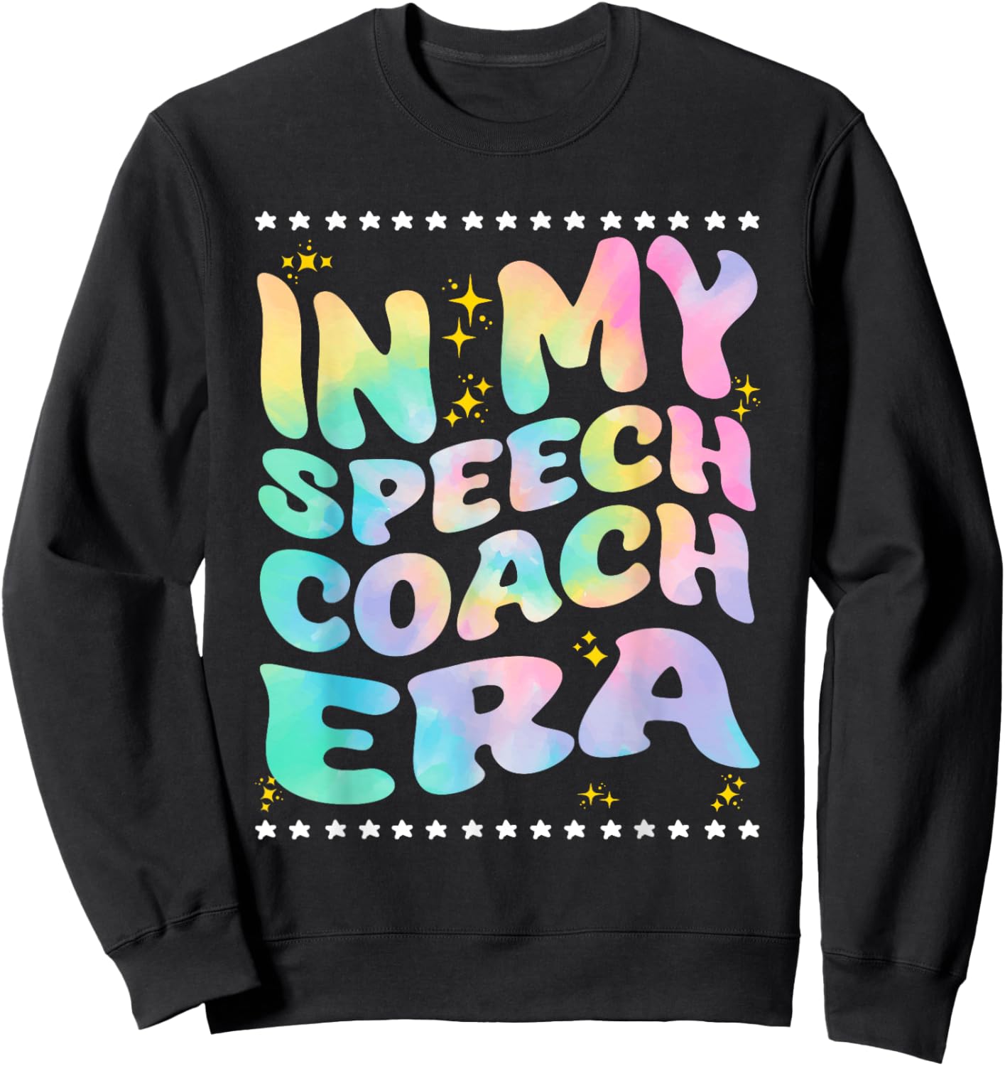 In My Speech Trainer Era Debate Coach Speech Teacher Sweatshirt - Sweatshirt | Black