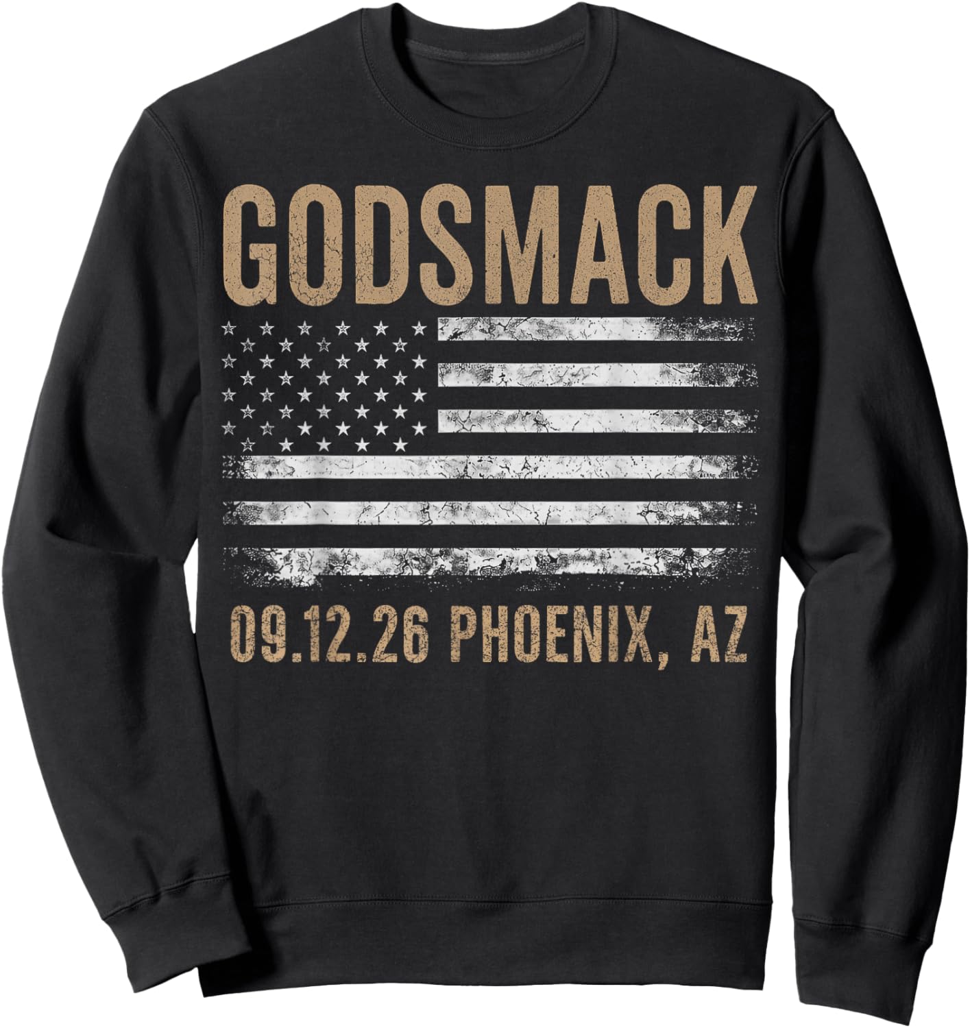 Godsmack The Rise of Rock 2026 Phoenix Sweatshirt - Sweatshirt | Black