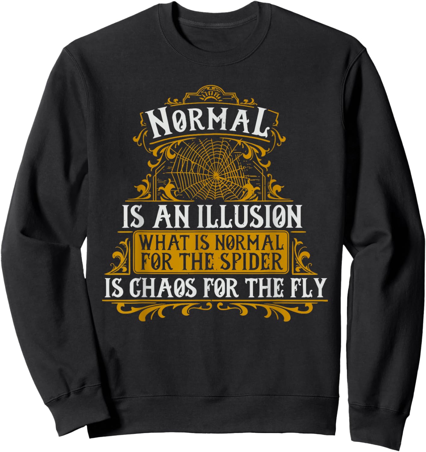 Funny Design Sweatshirt - Sweatshirt | Black