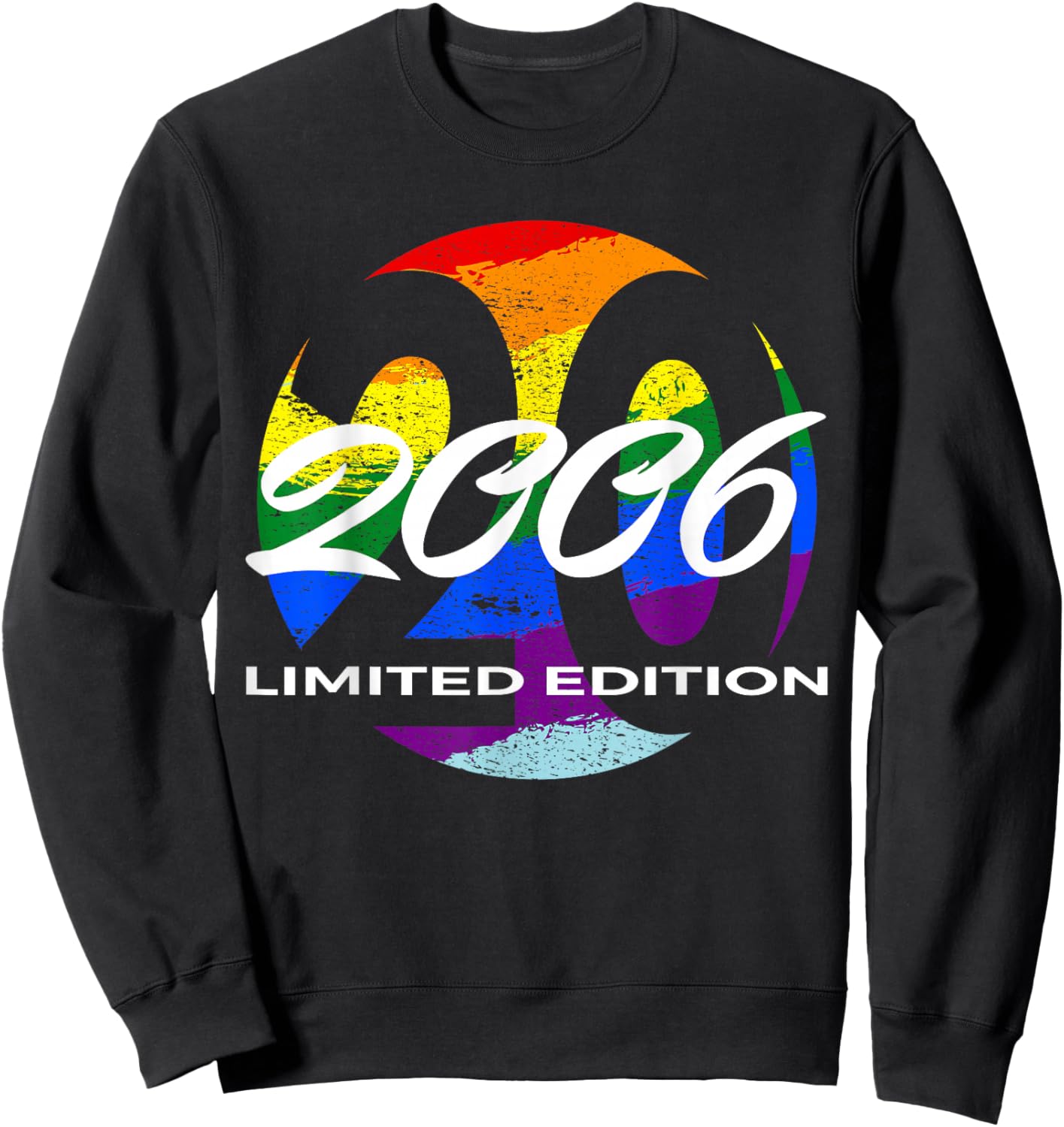 20th Birthday Man Woman 20 Years 2006 Funny Gift Sweatshirt - Sweatshirt | Black