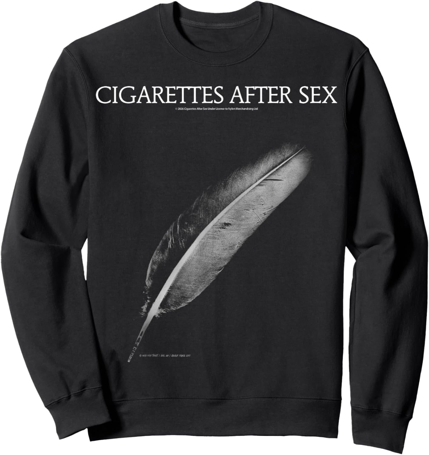 Official Cigarettes After Sex Affection Dream Pop Band Sweatshirt - Sweatshirt | Black