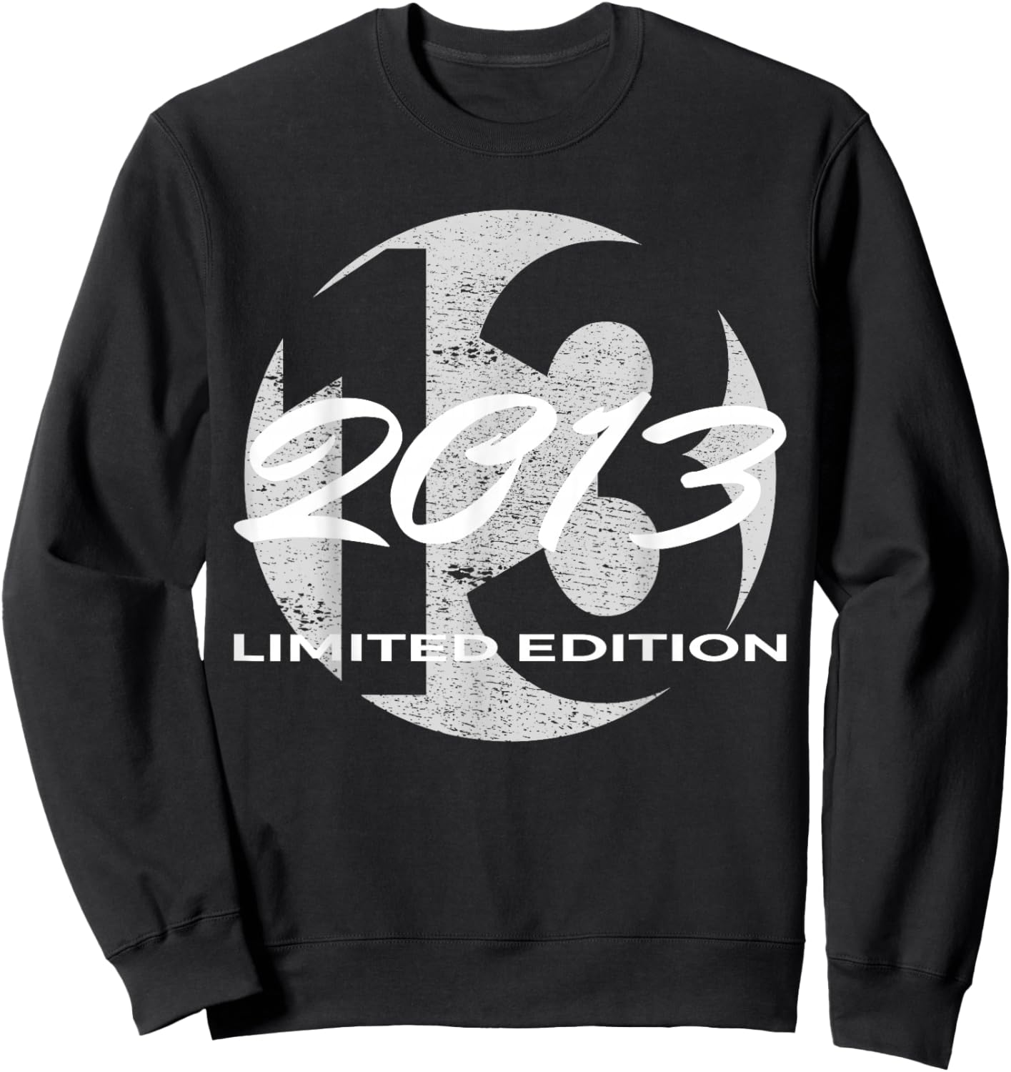13. Geburtstag Mädchen Junge 13 Jahre 2013 Lustig Geschenk Sweatshirt - Sweatshirt | Black
