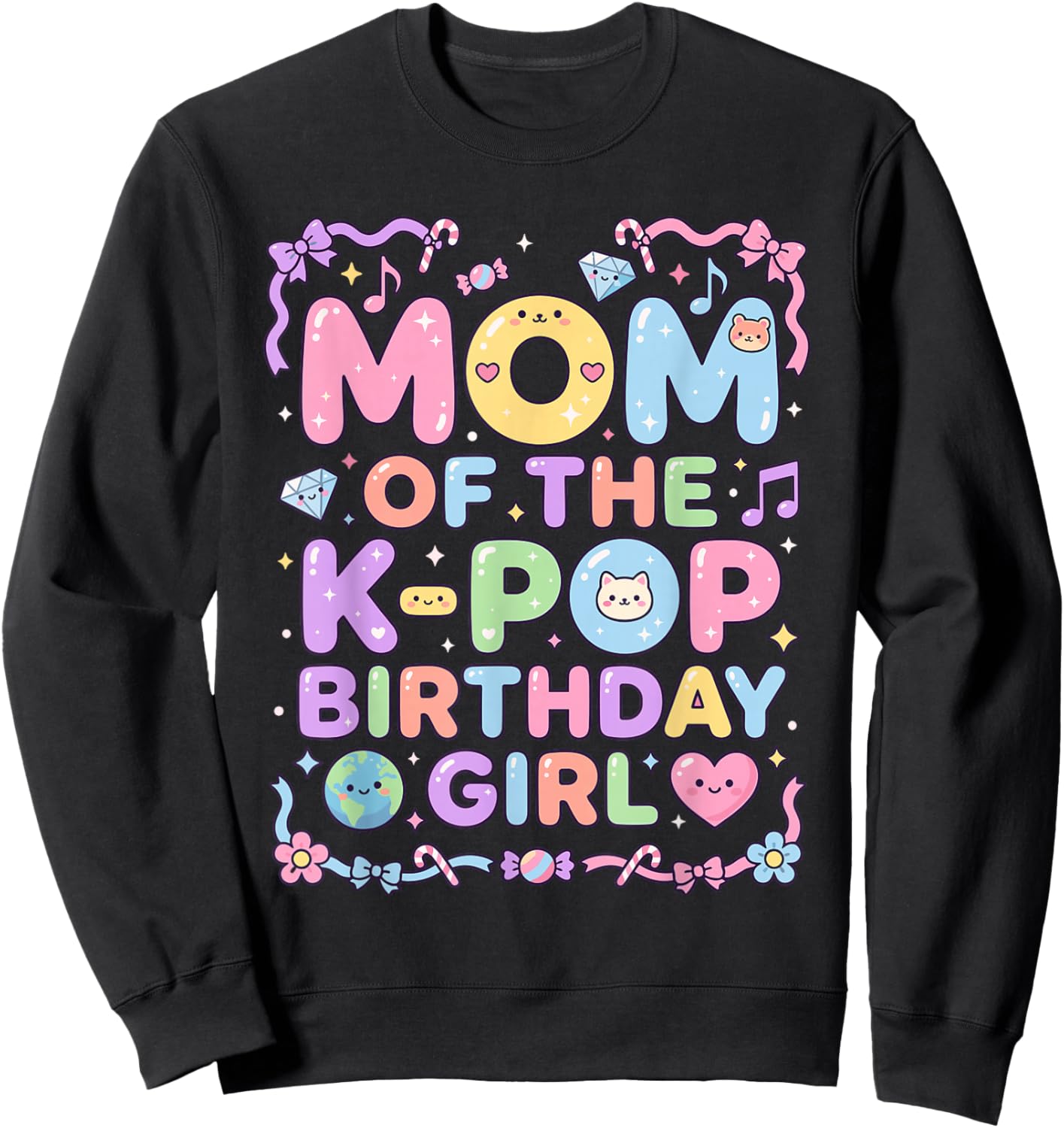 Musique coréenne Sweatshirt - Sweatshirt | Black