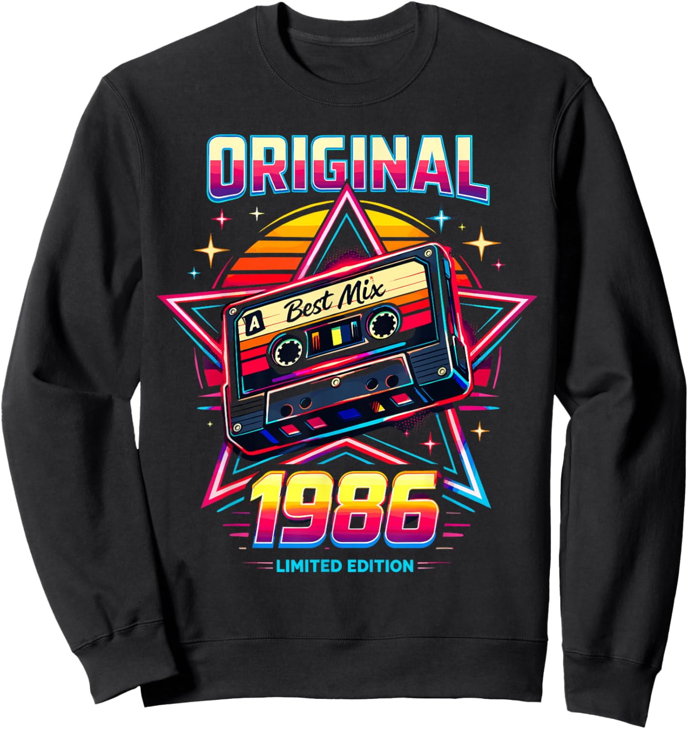 Limited Edition 1986 40th Birthday Sweatshirt - Sweatshirt | Black
