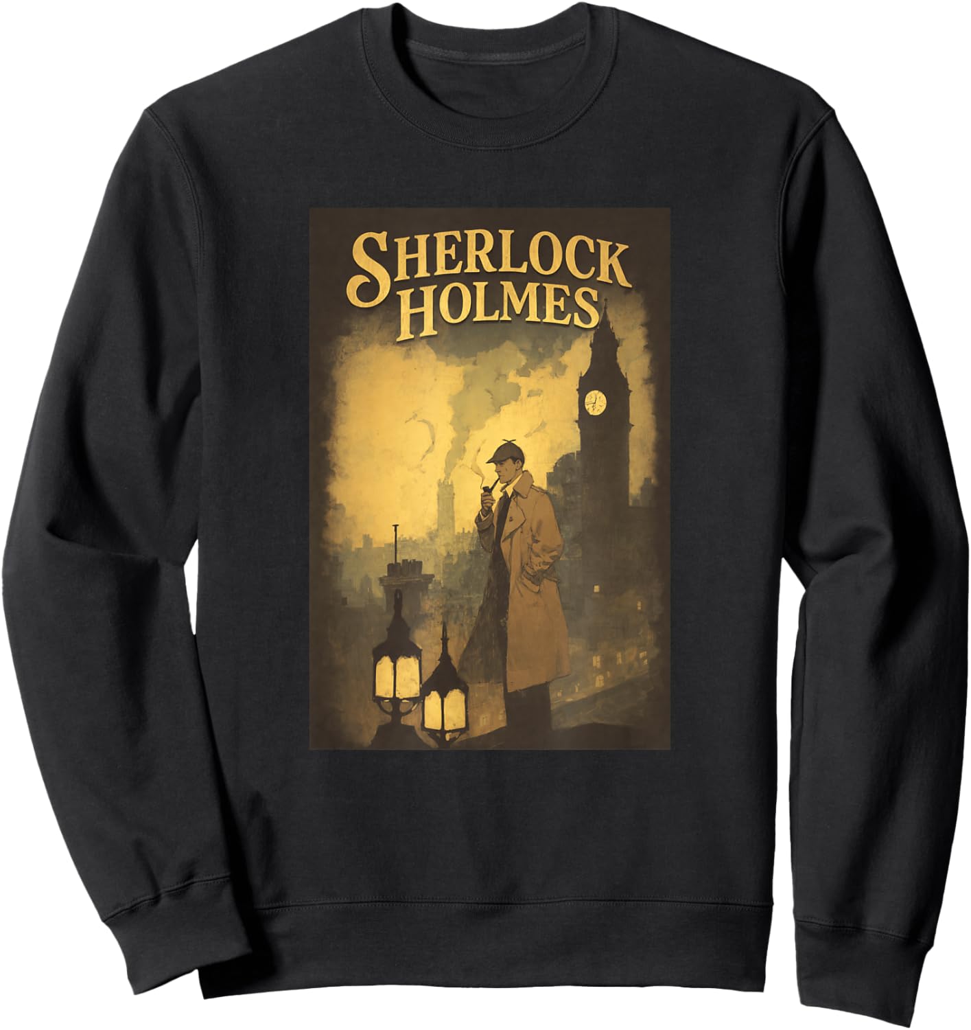 Sherlock Holmes Sweatshirt - Sweatshirt | Black