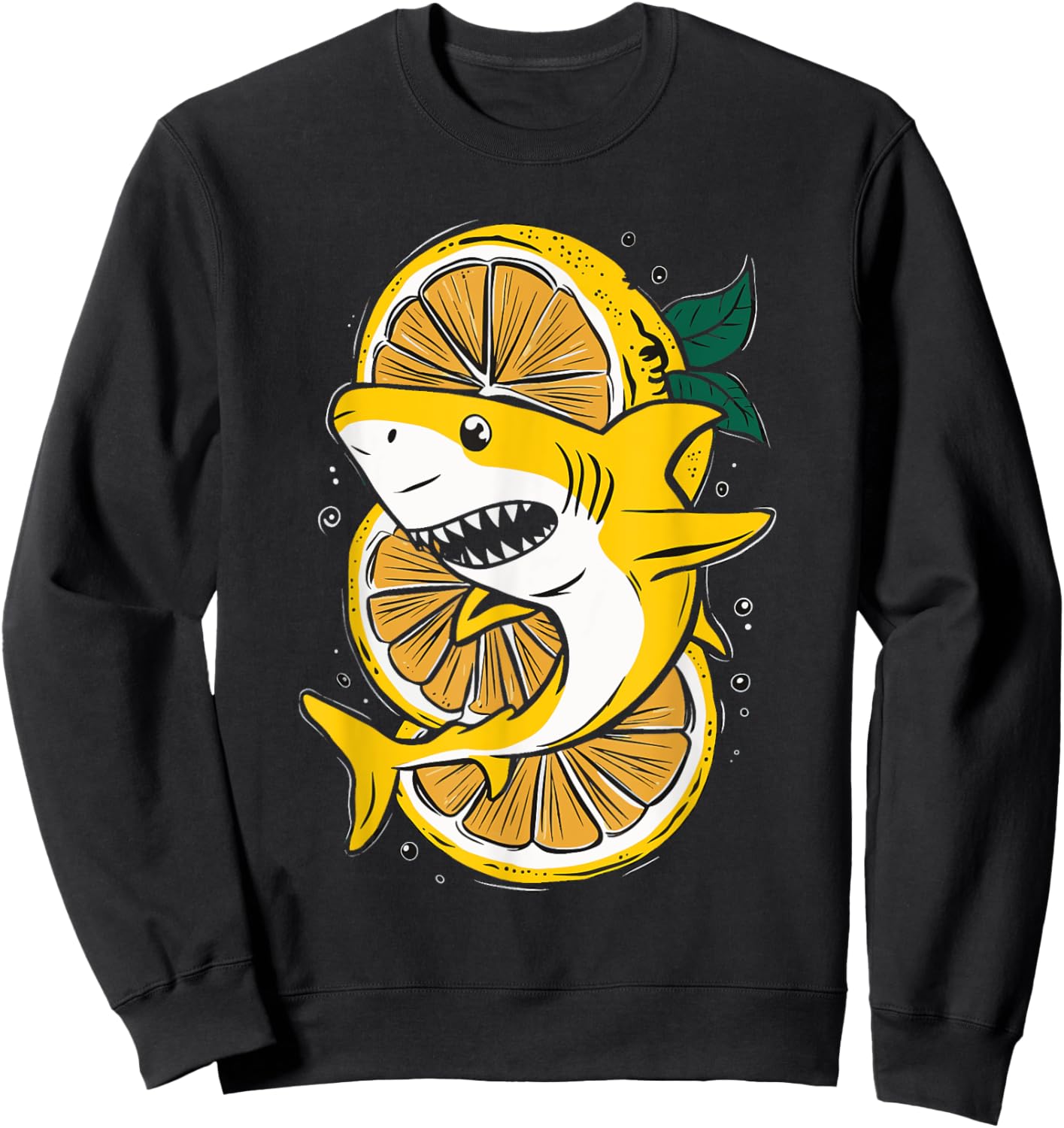 Lemon Shark Sweatshirt - Sweatshirt | Black
