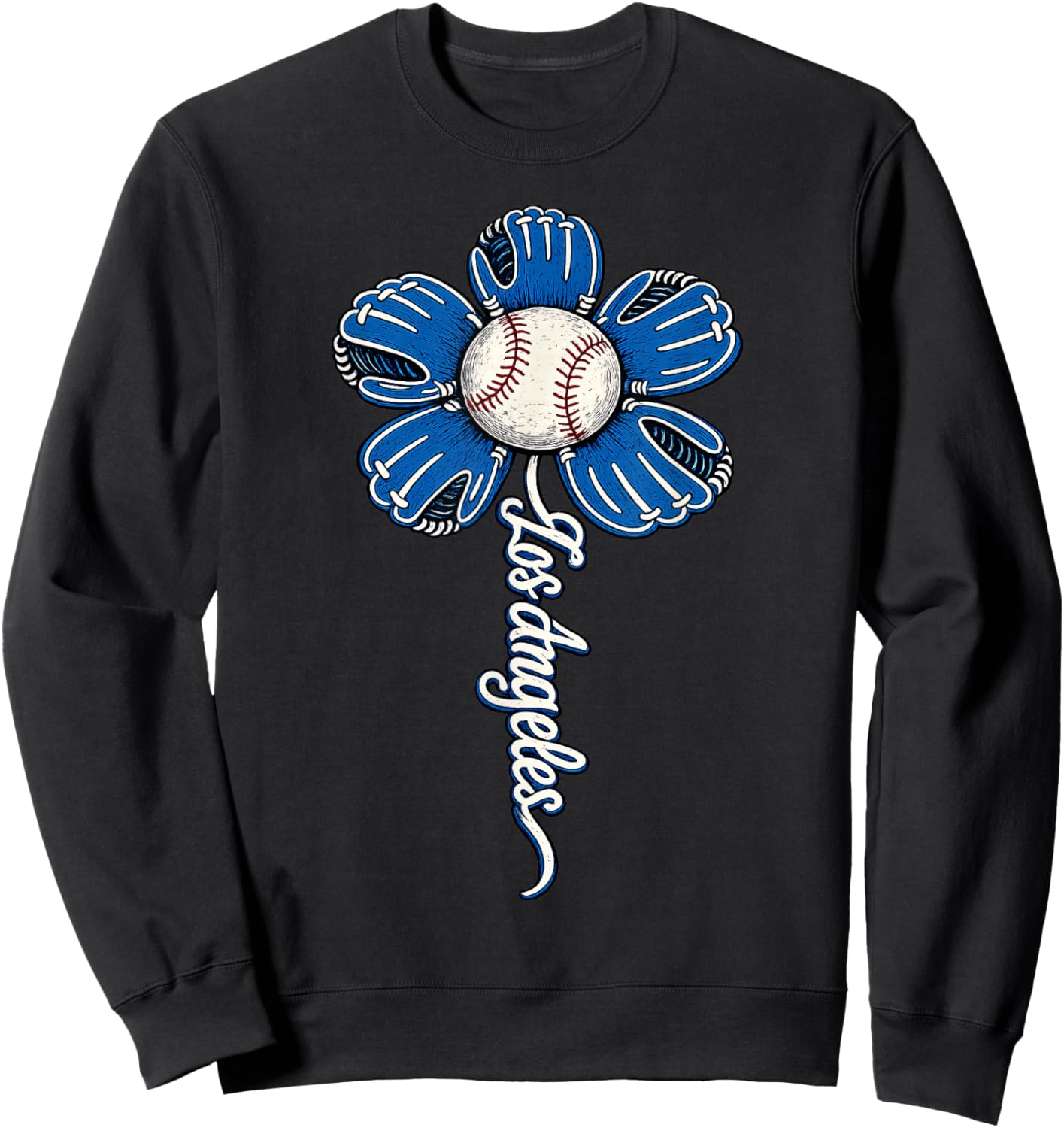 Los Angeles Women Boys Girls Kids Sweatshirt - Sweatshirt | Black
