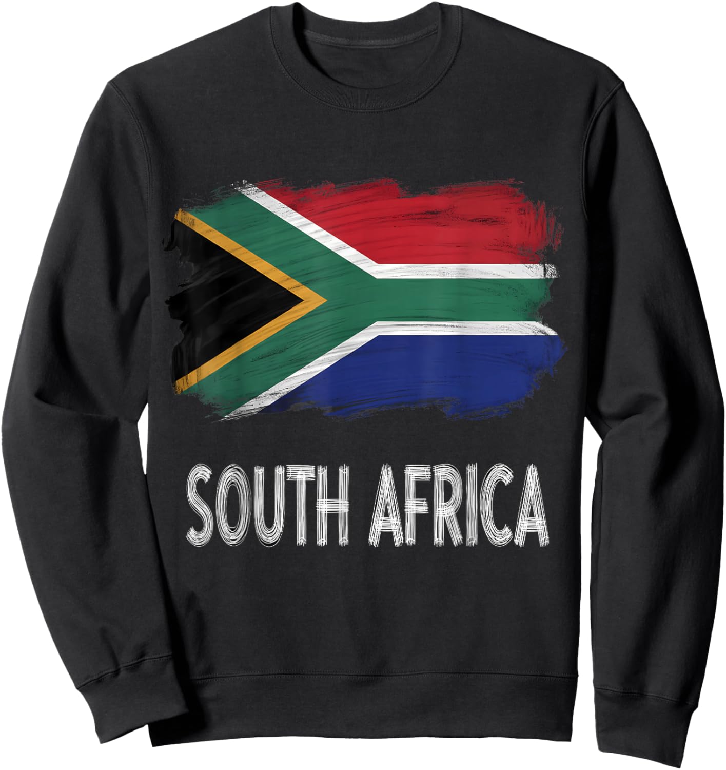 South Africa Roots South African Flag Sweatshirt - Sweatshirt | Black