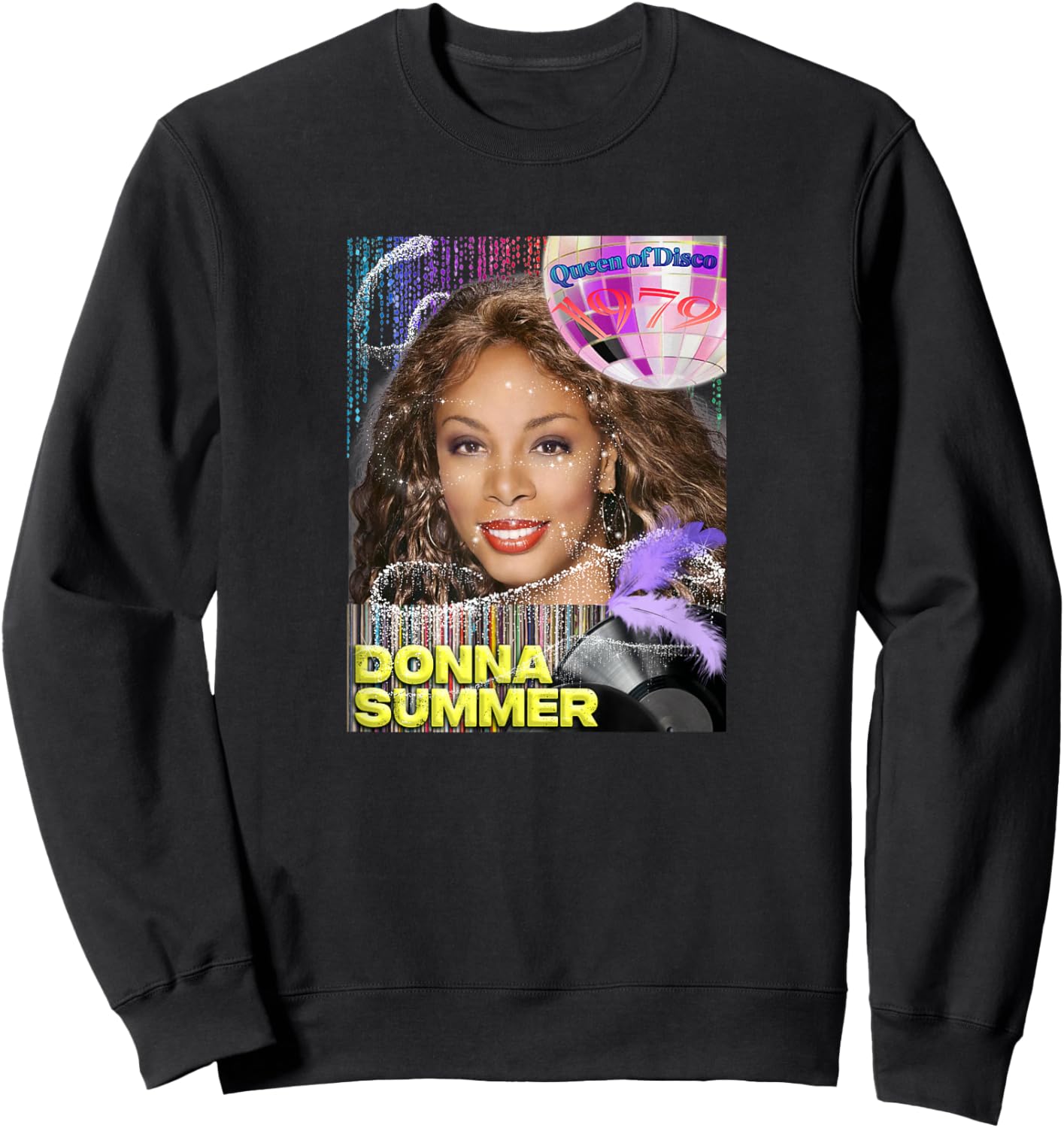 Donna Summer_002 Sweatshirt - Sweatshirt | Black