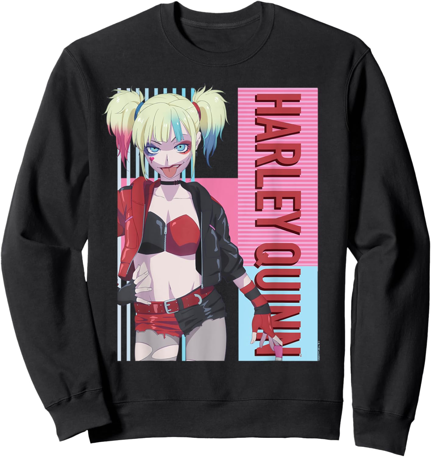 Suicide Squad Isekai Harley Quinn Sweatshirt - Sweatshirt | Black