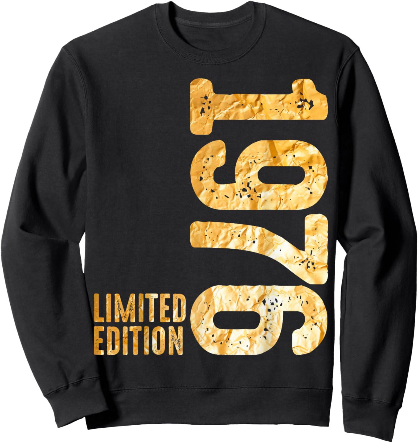 50. Geburtstag Mann Frau 50 Jahre Deko 1976 Geschenk Lustig Sweatshirt - Sweatshirt | Black