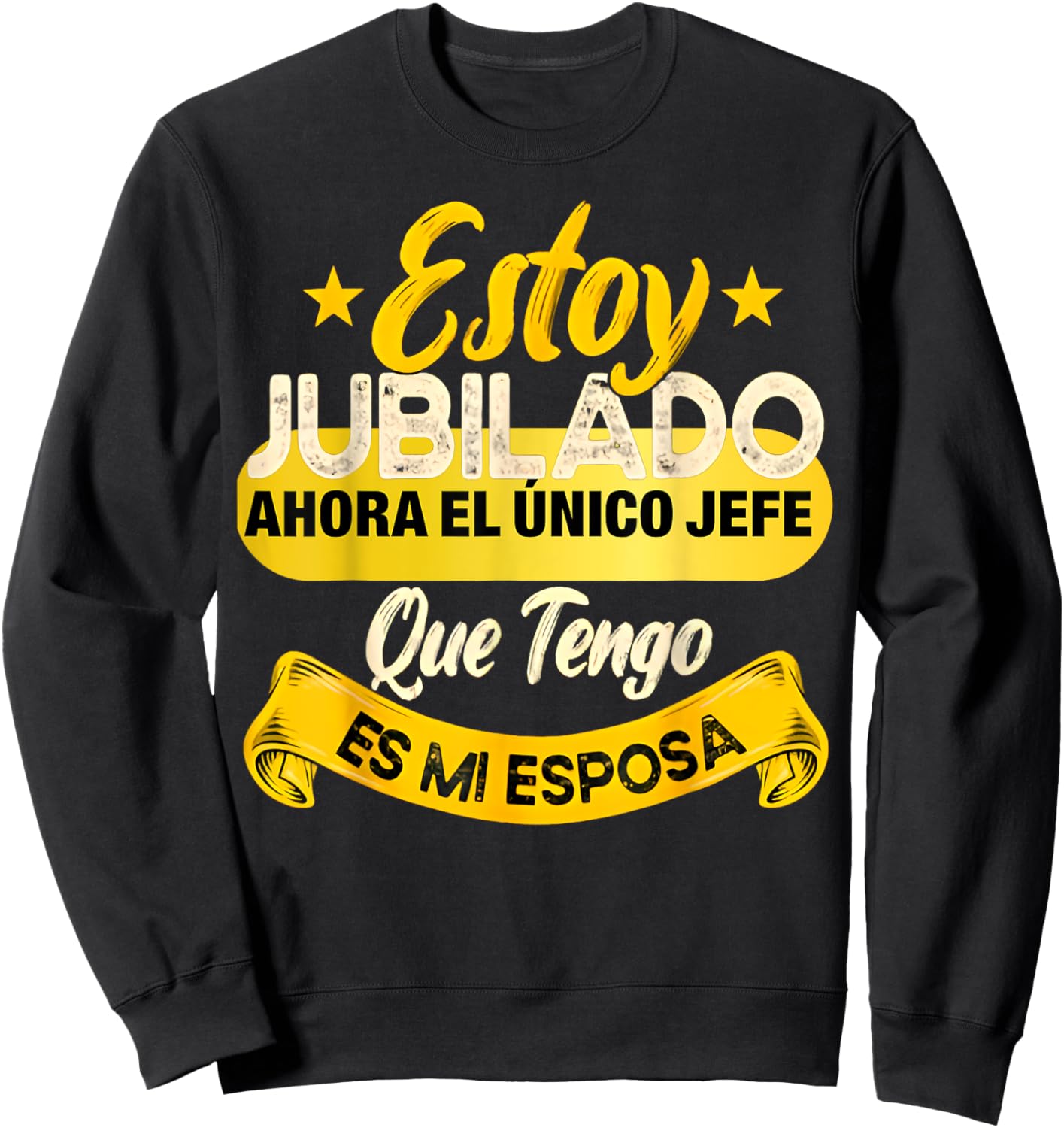 Jubilación Hombre Regalo Leyenda Se Jubila 2024-25 RETIRED Sweatshirt - Sweatshirt | Black