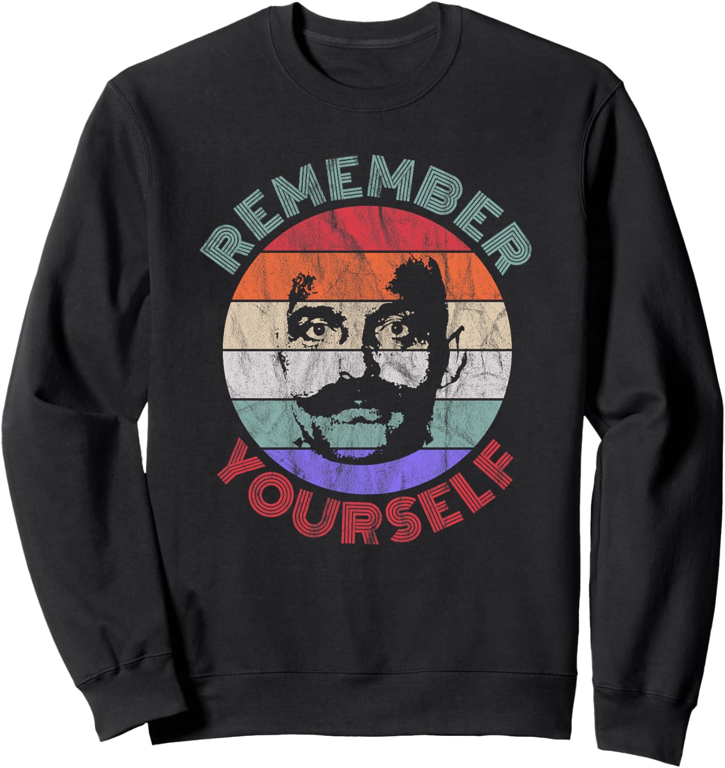 Gurdjieff - Remember Yourself - Souviens-Toi De Toi v4 Haut de Gamme Sweatshirt - Sweatshirt | Black