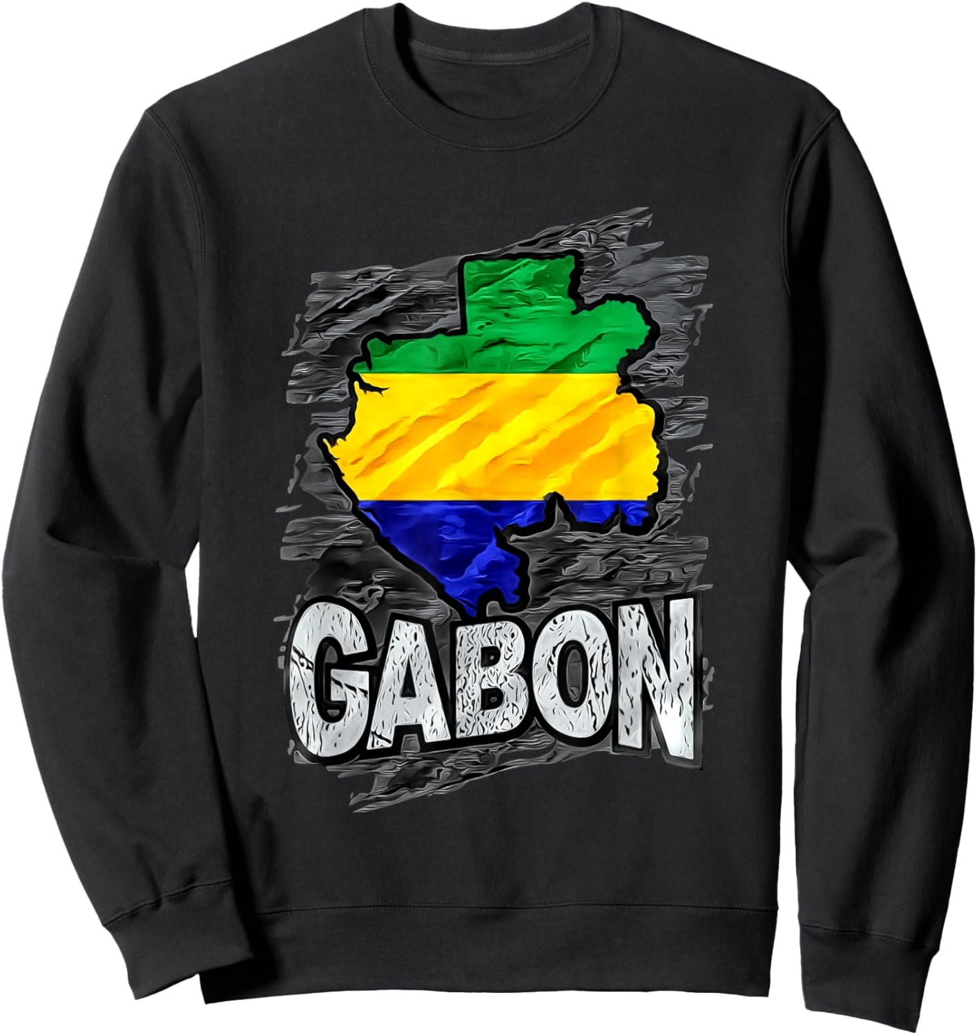 Gabon Sweatshirt - Sweatshirt | Black